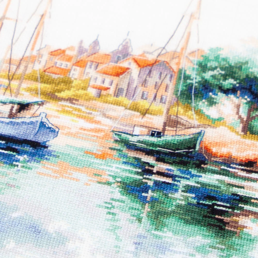 The Quiet Harbor 70-18 Counted Cross-Stitch Kit - Image 9
