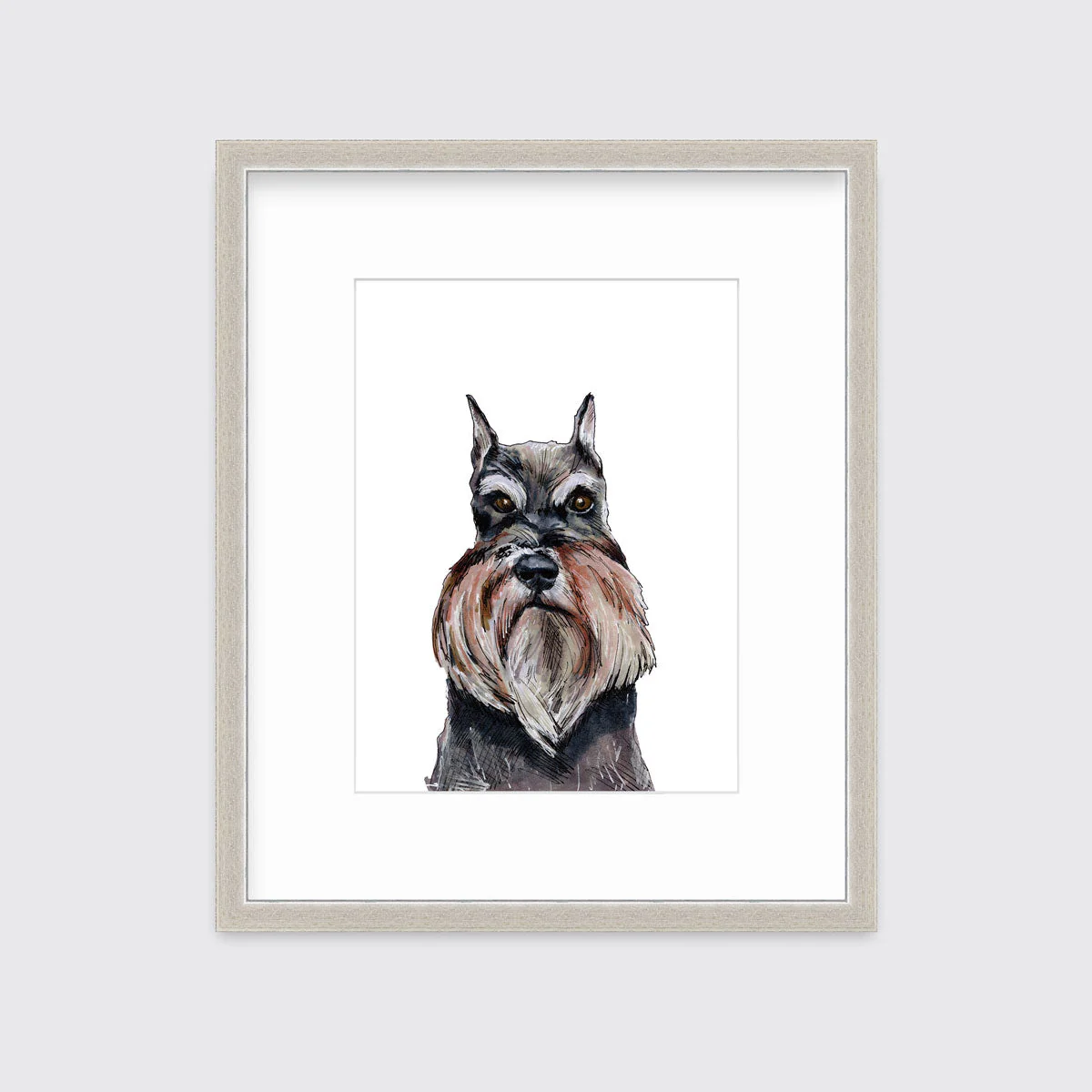 The Schnauzer - Open Edition Paper Print - Image 3