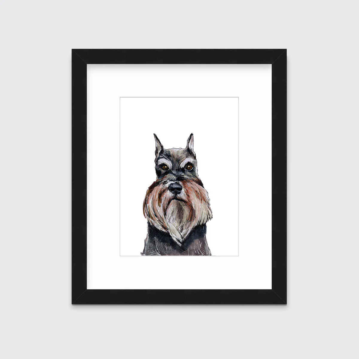The Schnauzer - Open Edition Paper Print - Image 4
