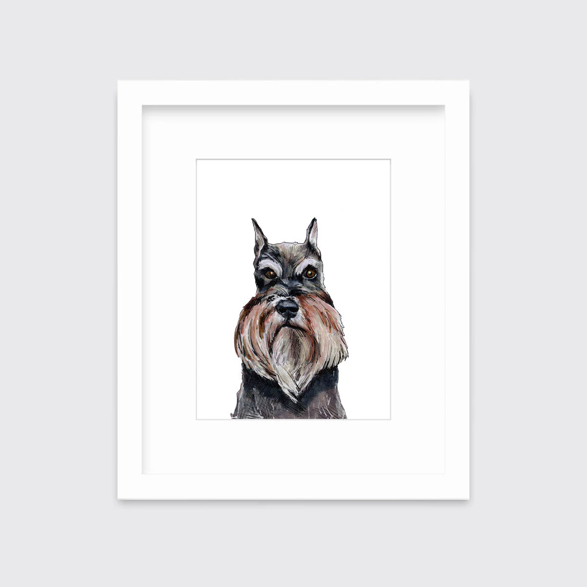 The Schnauzer - Open Edition Paper Print - Image 5