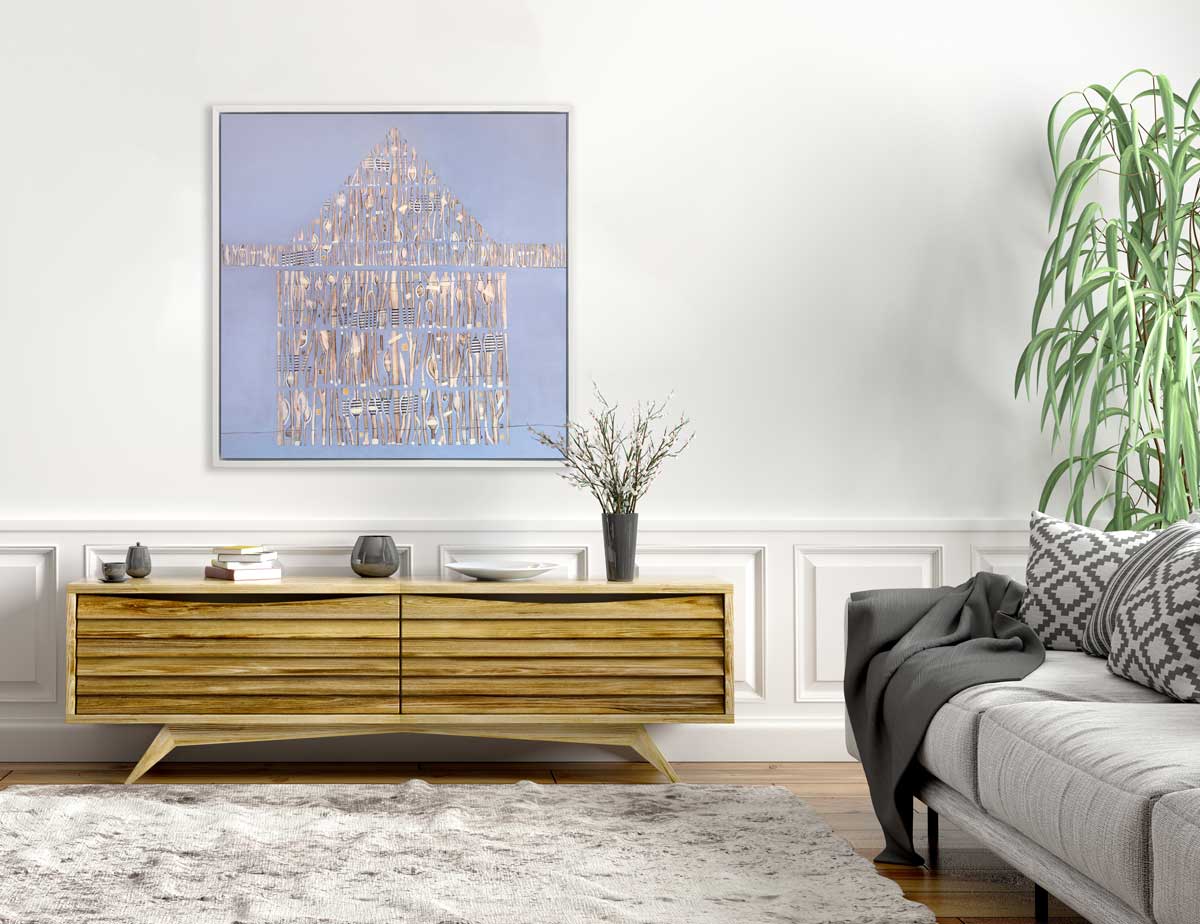 The Wobble House - Limited Edition Canvas Print - Image 7