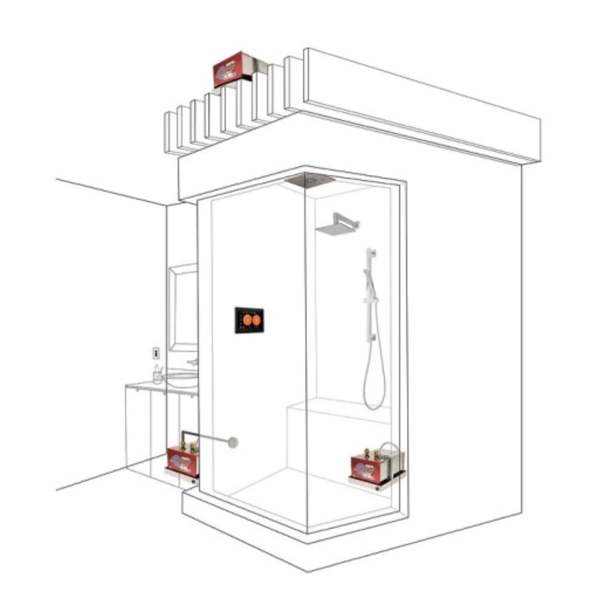 ThermaSol 6KW Pro Series II Advanced Steam Shower Generator With PowerFLush [PROII-84] (SAK86327) - Image 6