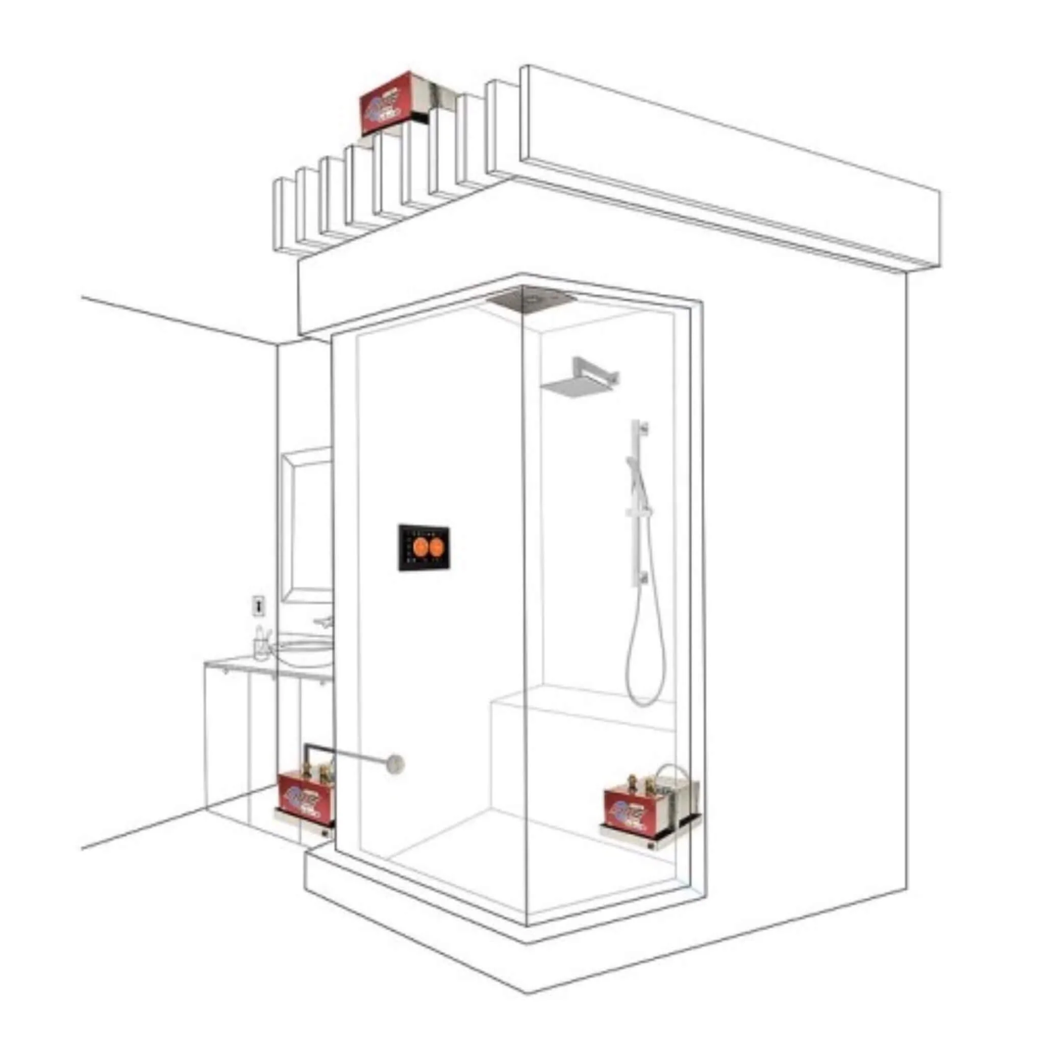 ThermaSol 8KW Pro I Essential  Steam Shower Generator With Fast Start [PROI-140] (SAK61352) - Image 3