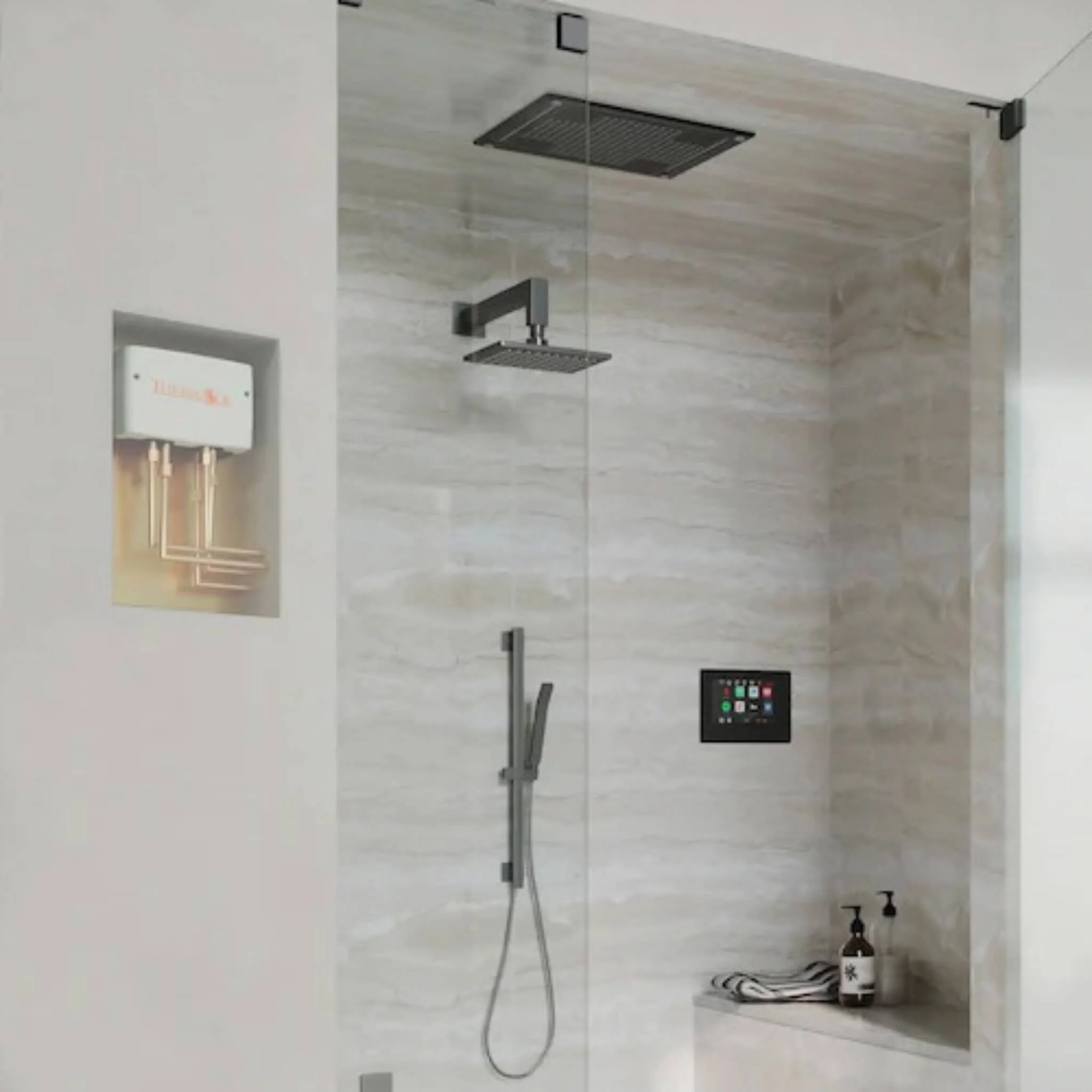 ThermaSol Digital Steam Shower Valve With 3 Output [TDS-3000] (SAK25041) - Image 5