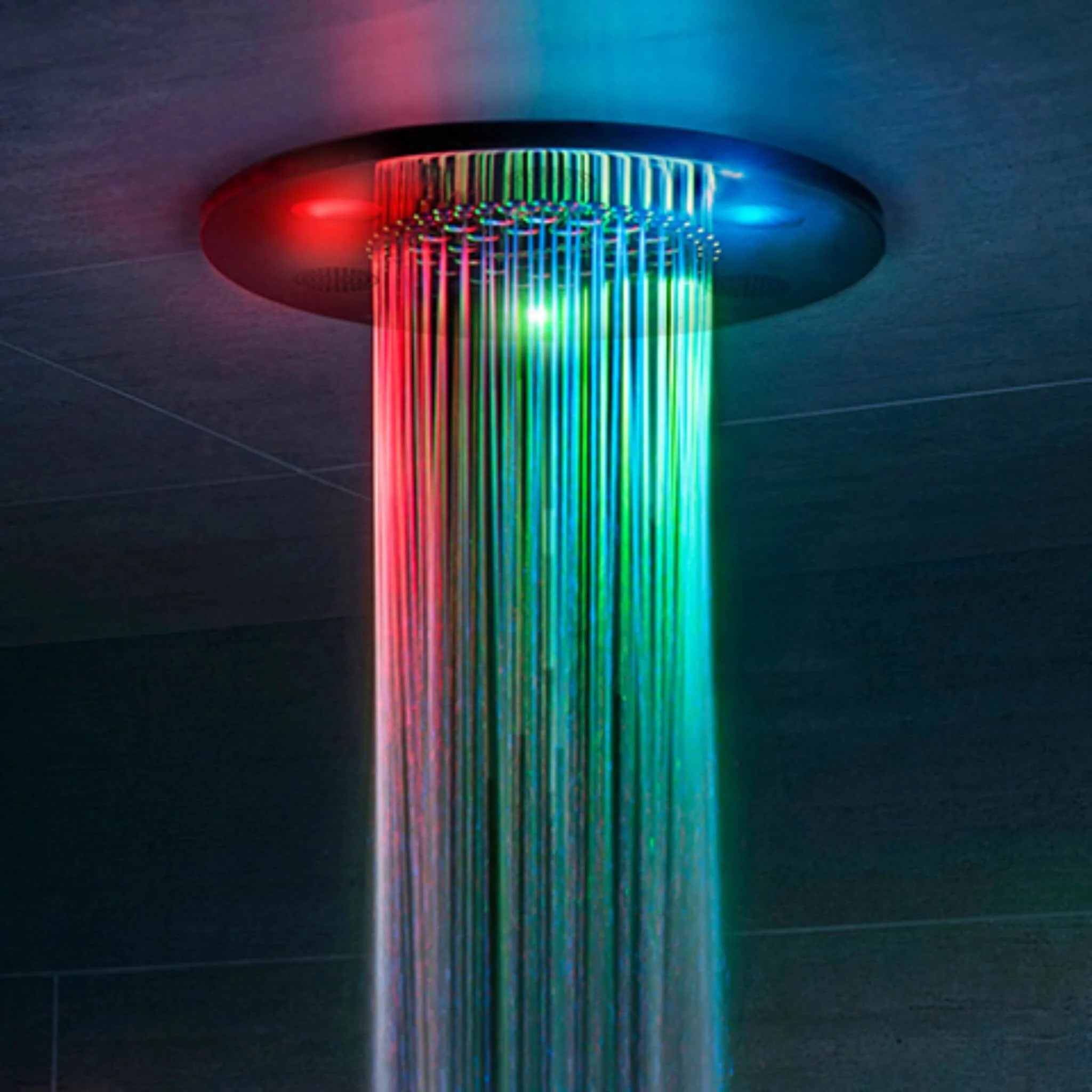 ThermaSol Serenity 10 Round Steam Shower Rainhead System With Light & Sound [SLSRRD] (SAK14982) - Image 4