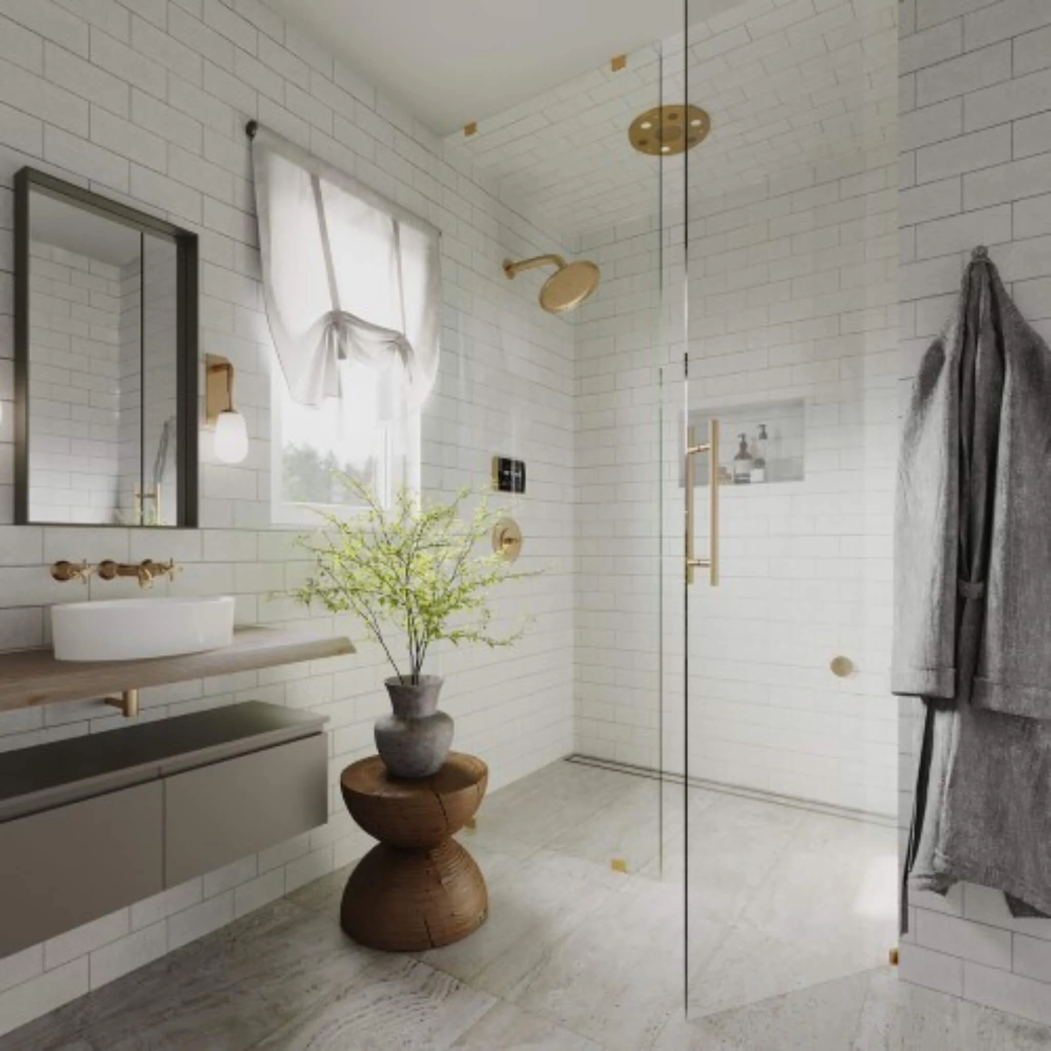 ThermaSol Serenity 10 Round Steam Shower Rainhead System With Light & Sound [SLSRRD] (SAK14982) - Image 5