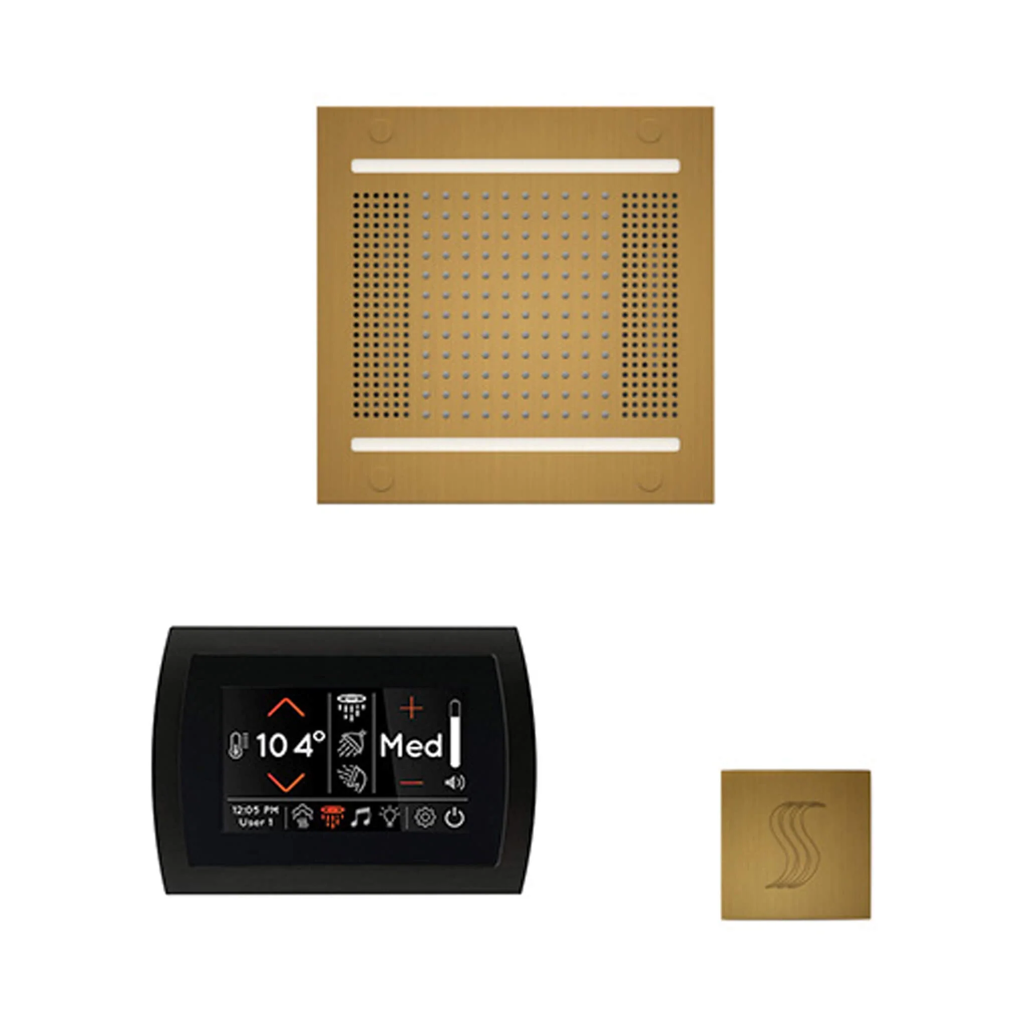 ThermaSol SignaTouch 5-Inch Display Steam Control Package With HydroVive Rainhead (SAK12821) - Image 17
