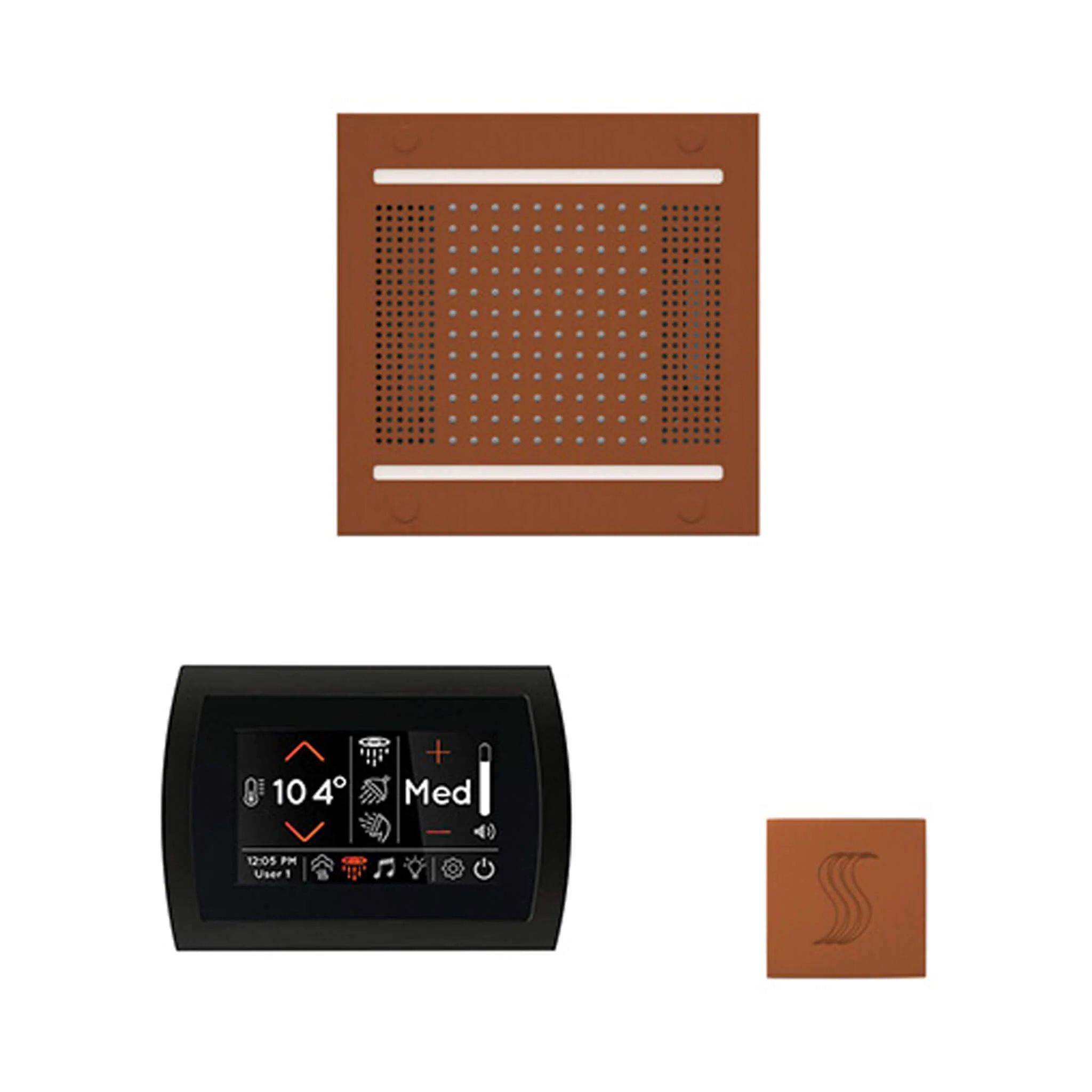 ThermaSol SignaTouch 5-Inch Display Steam Control Package With HydroVive Rainhead (SAK12821) - Image 18