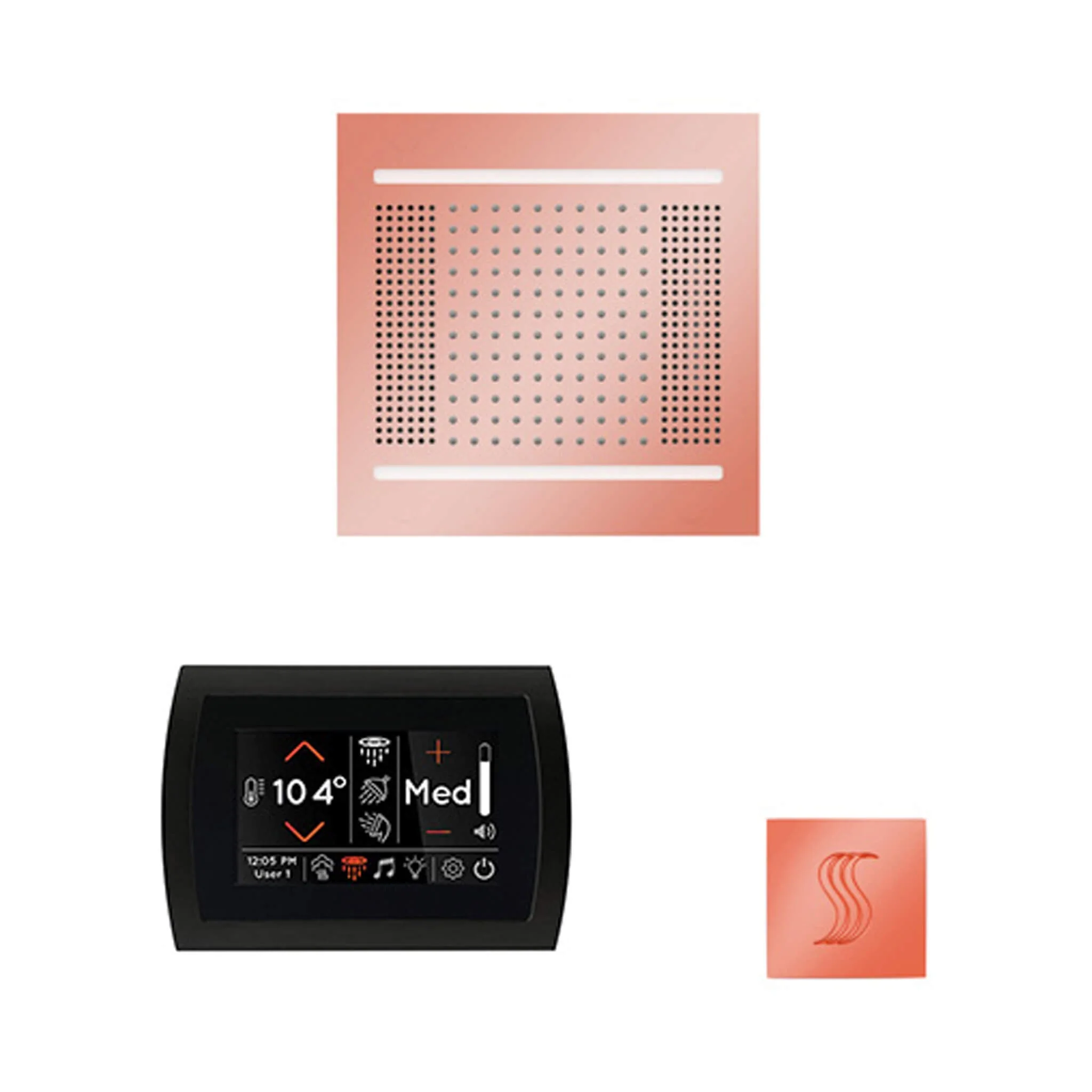 ThermaSol SignaTouch 5-Inch Display Steam Control Package With HydroVive Rainhead (SAK12821) - Image 21