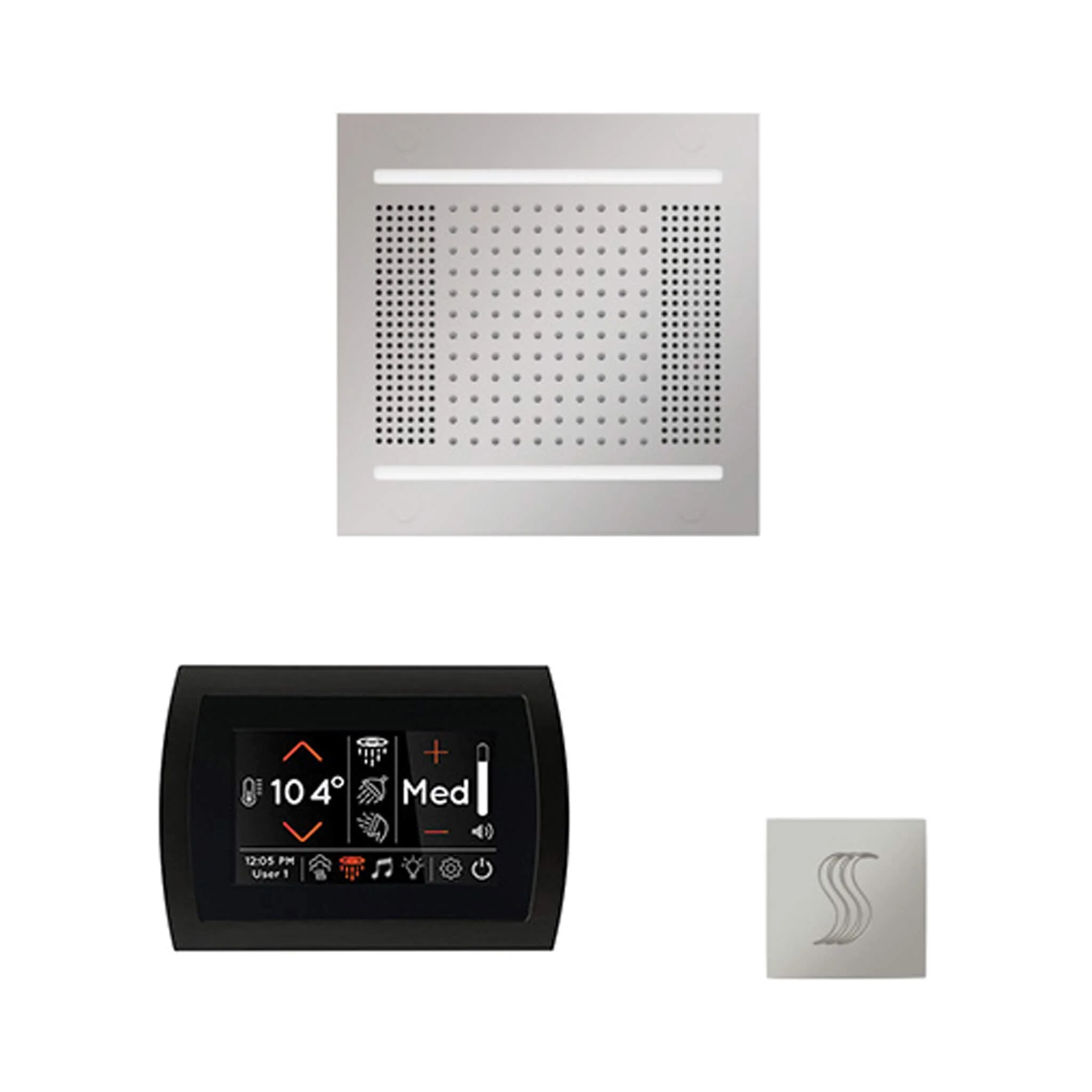 ThermaSol SignaTouch 5-Inch Display Steam Control Package With HydroVive Rainhead (SAK12821) - Image 24