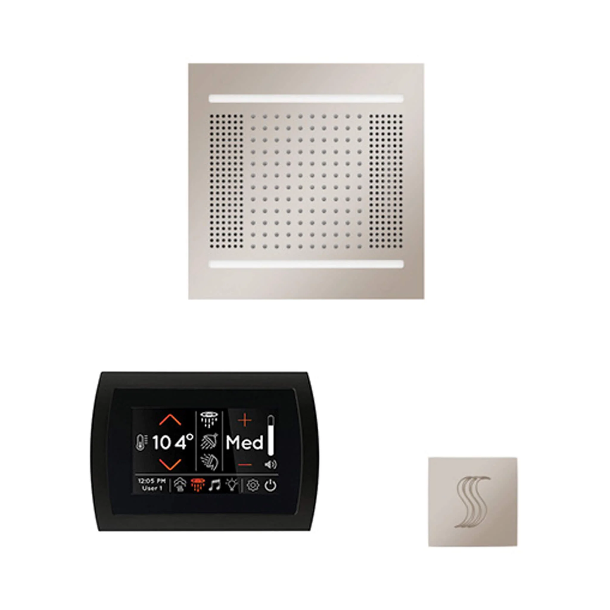 ThermaSol SignaTouch 5-Inch Display Steam Control Package With HydroVive Rainhead (SAK12821) - Image 26