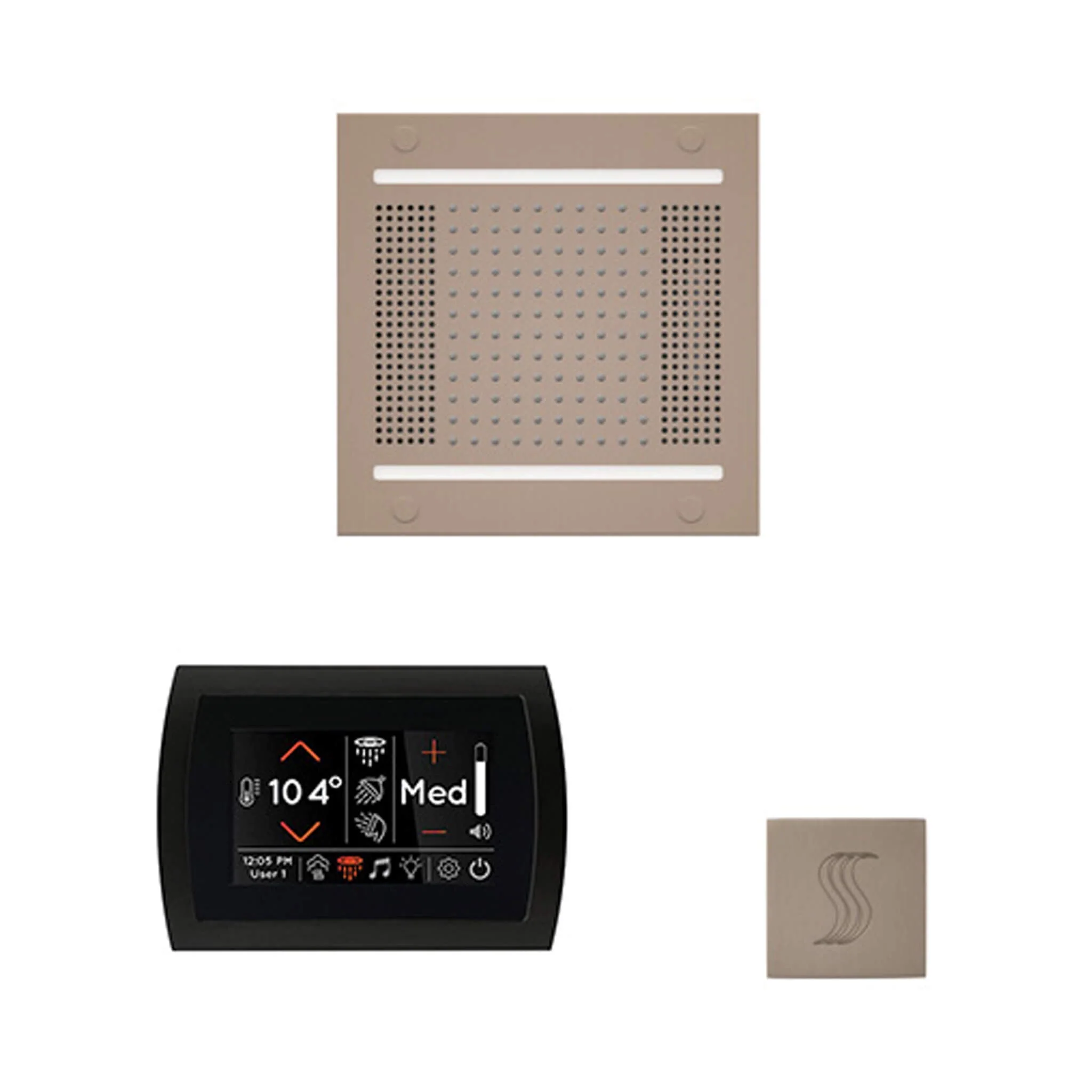 ThermaSol SignaTouch 5-Inch Display Steam Control Package With HydroVive Rainhead (SAK12821) - Image 29