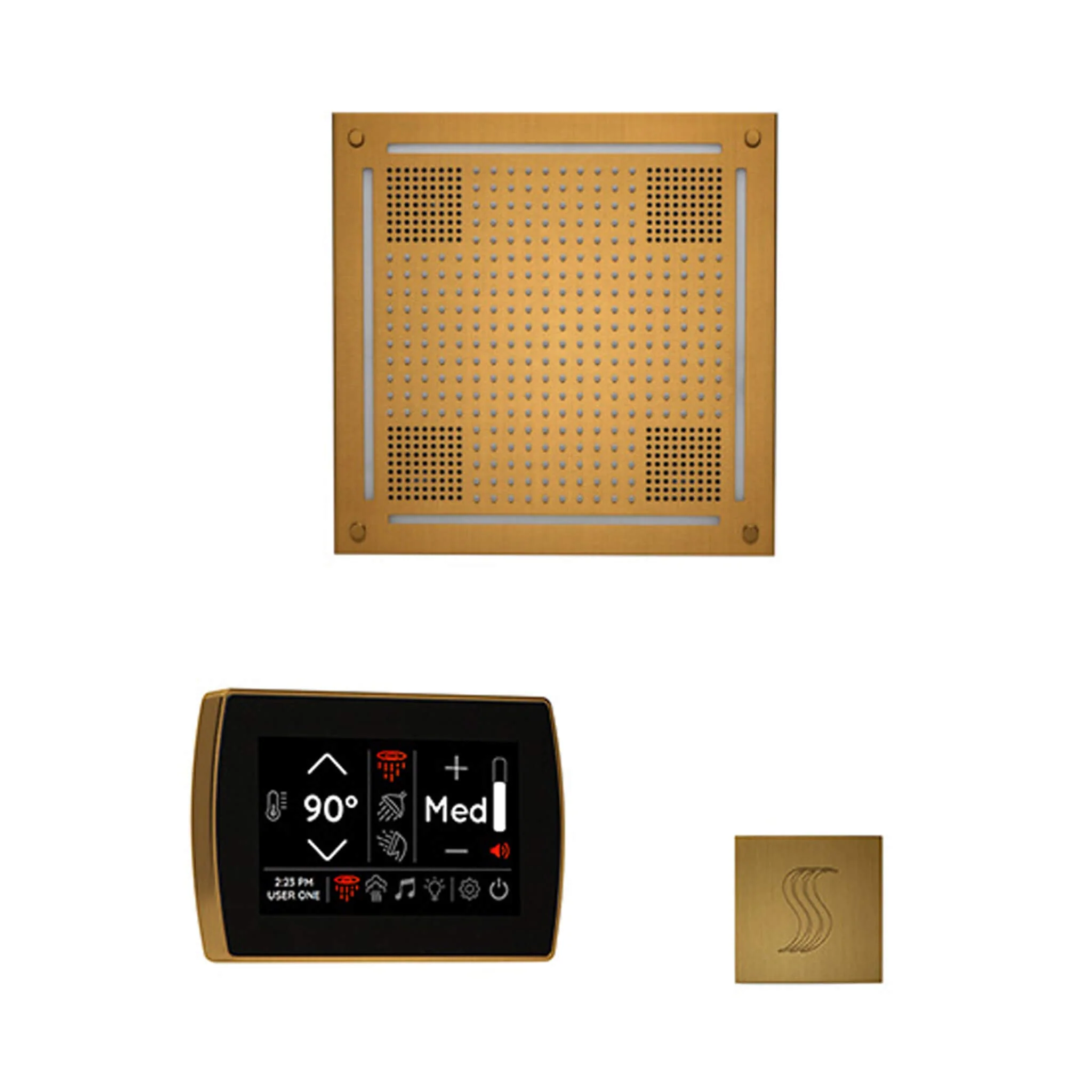 ThermaSol SignaTouch 5-Inch Display Steam Control Package With HydroVive Rainhead (SAK12821) - Image 31