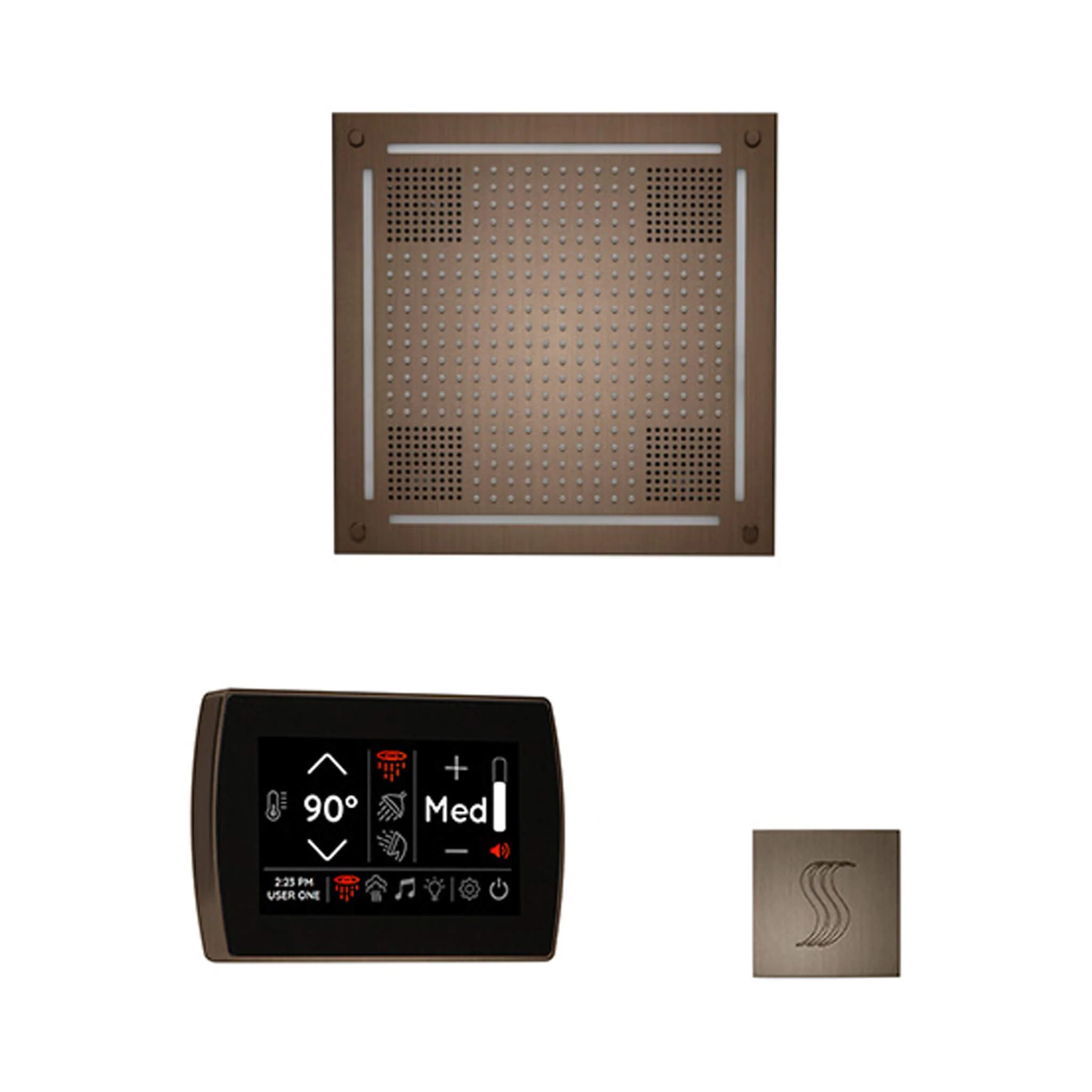ThermaSol SignaTouch 5-Inch Display Steam Control Package With HydroVive Rainhead (SAK12821) - Image 33
