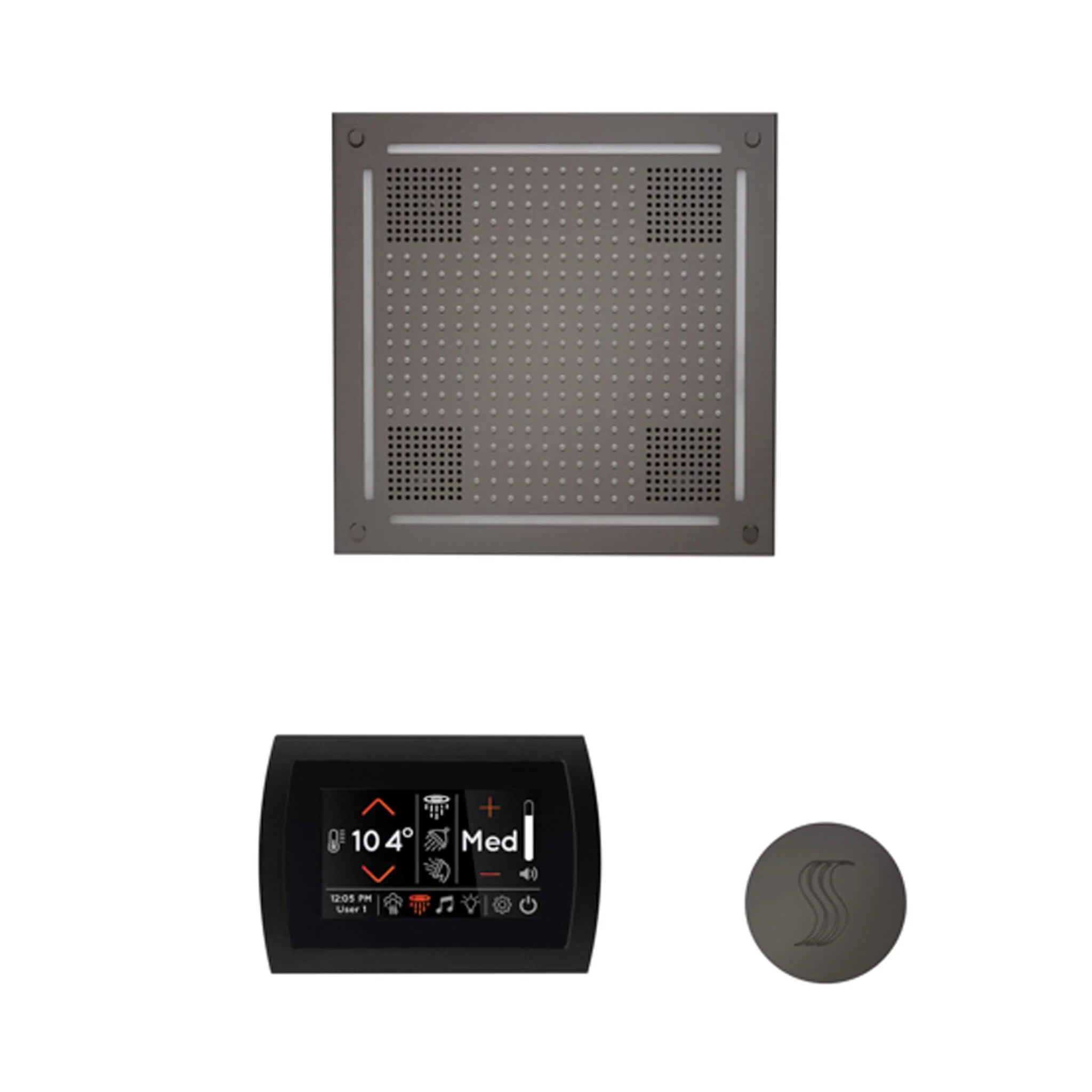 ThermaSol SignaTouch 5-Inch Display Steam Control Package With HydroVive Rainhead (SAK12821) - Image 34