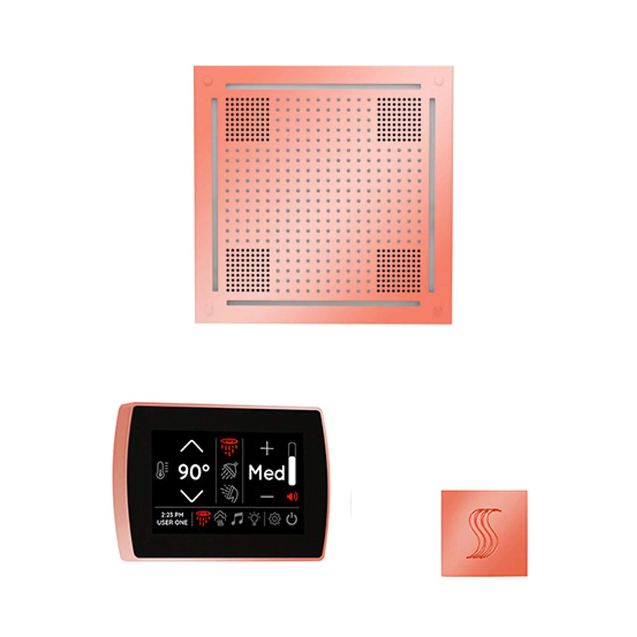 ThermaSol SignaTouch 5-Inch Display Steam Control Package With HydroVive Rainhead (SAK12821) - Image 35