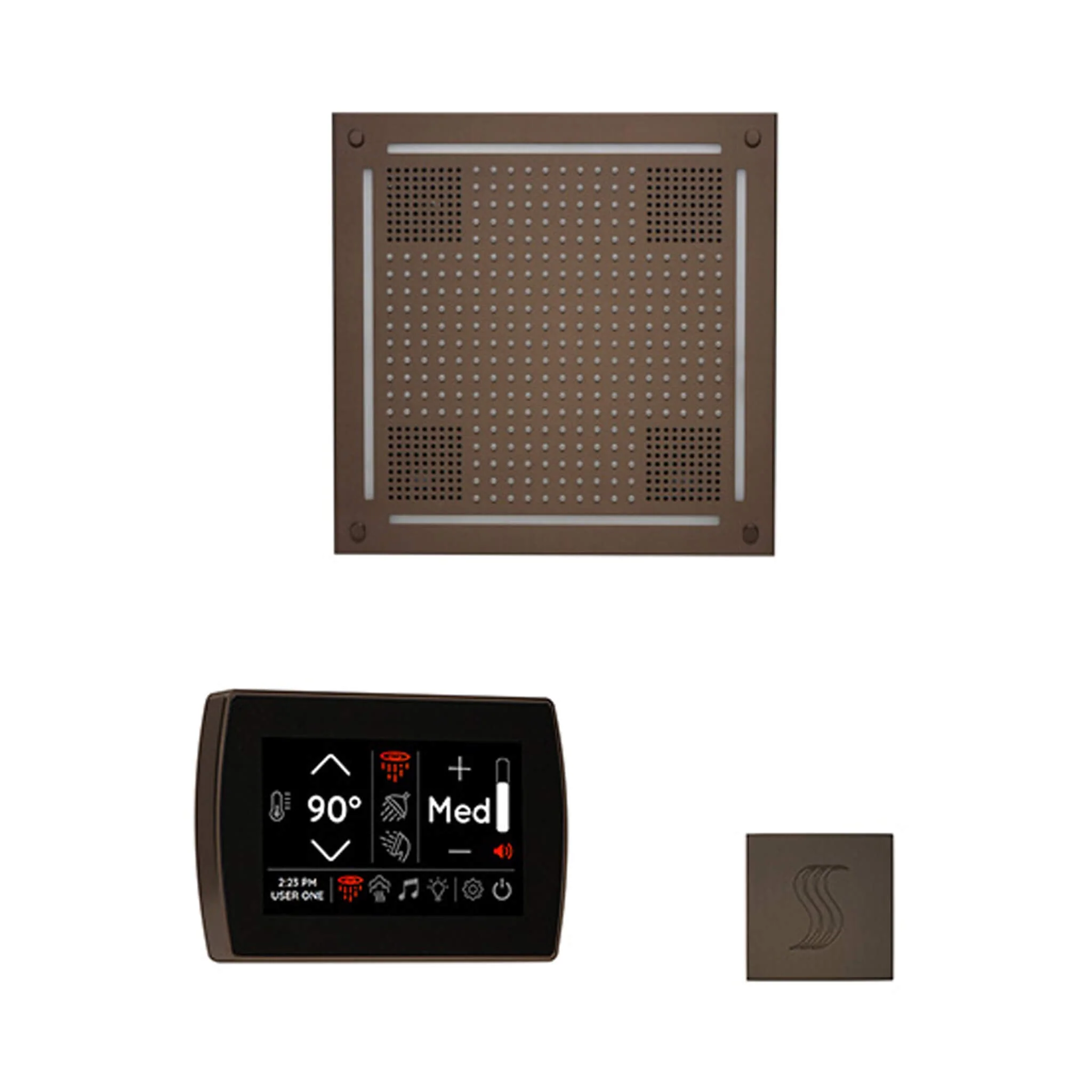 ThermaSol SignaTouch 5-Inch Display Steam Control Package With HydroVive Rainhead (SAK12821) - Image 37