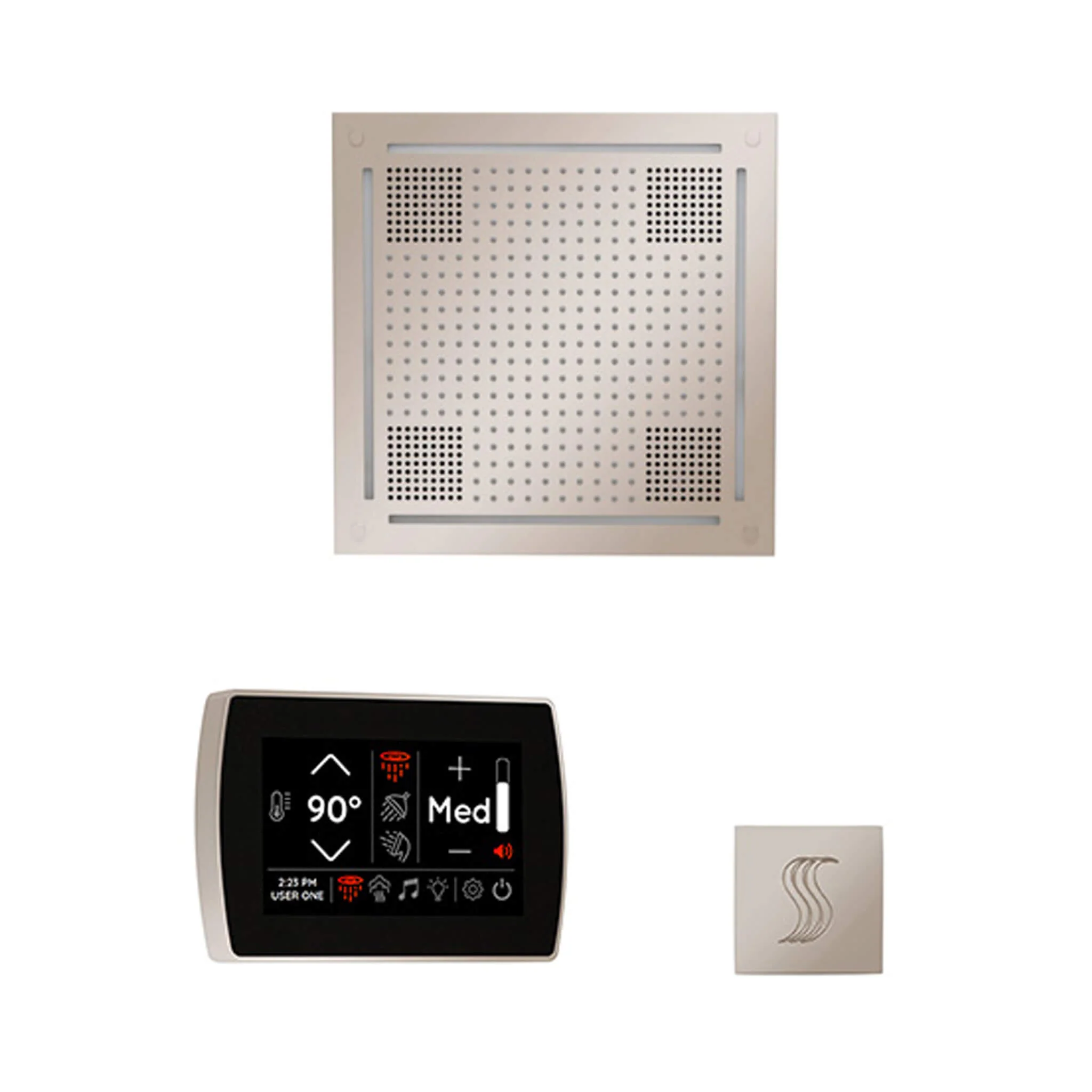 ThermaSol SignaTouch 5-Inch Display Steam Control Package With HydroVive Rainhead (SAK12821) - Image 41