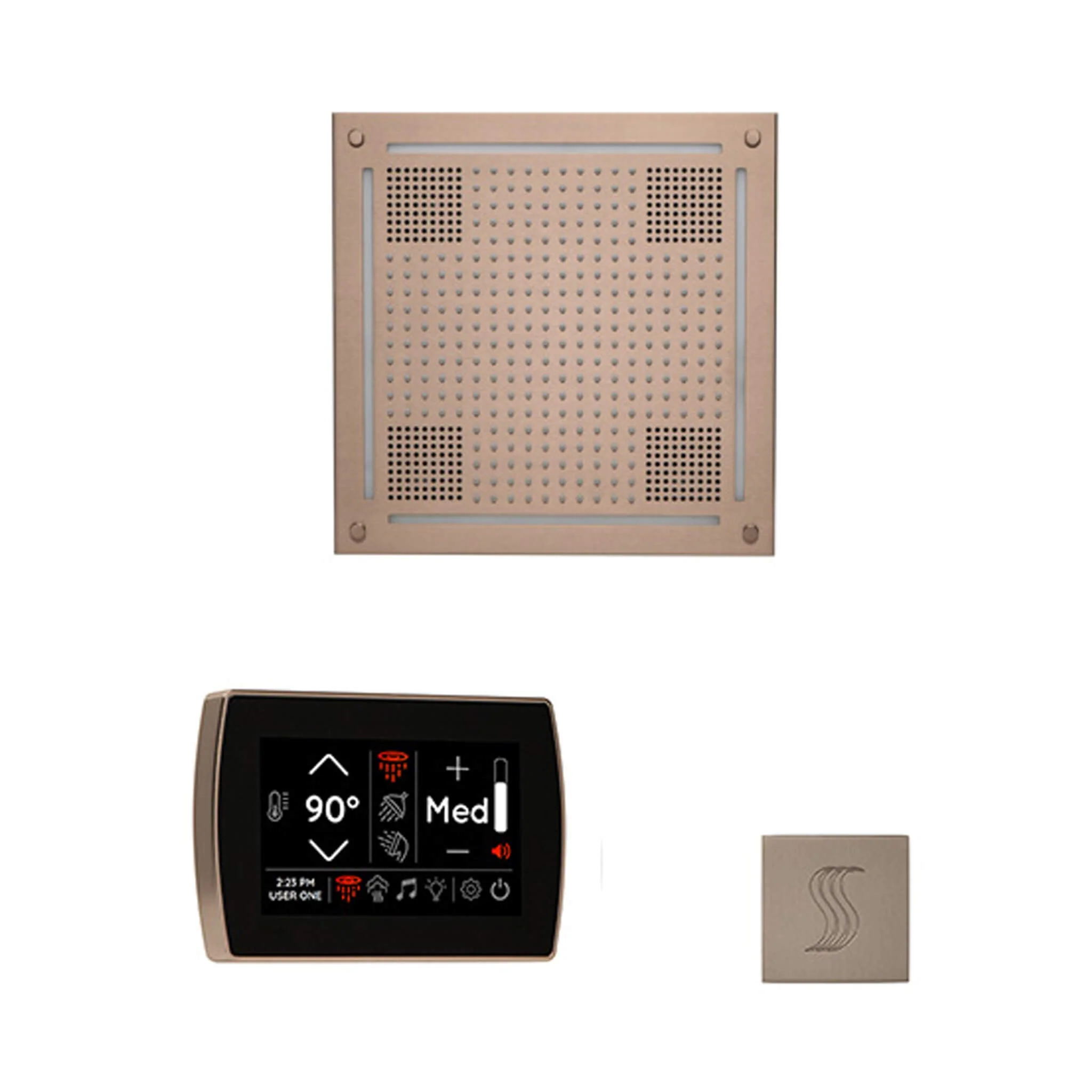 ThermaSol SignaTouch 5-Inch Display Steam Control Package With HydroVive Rainhead (SAK12821) - Image 44