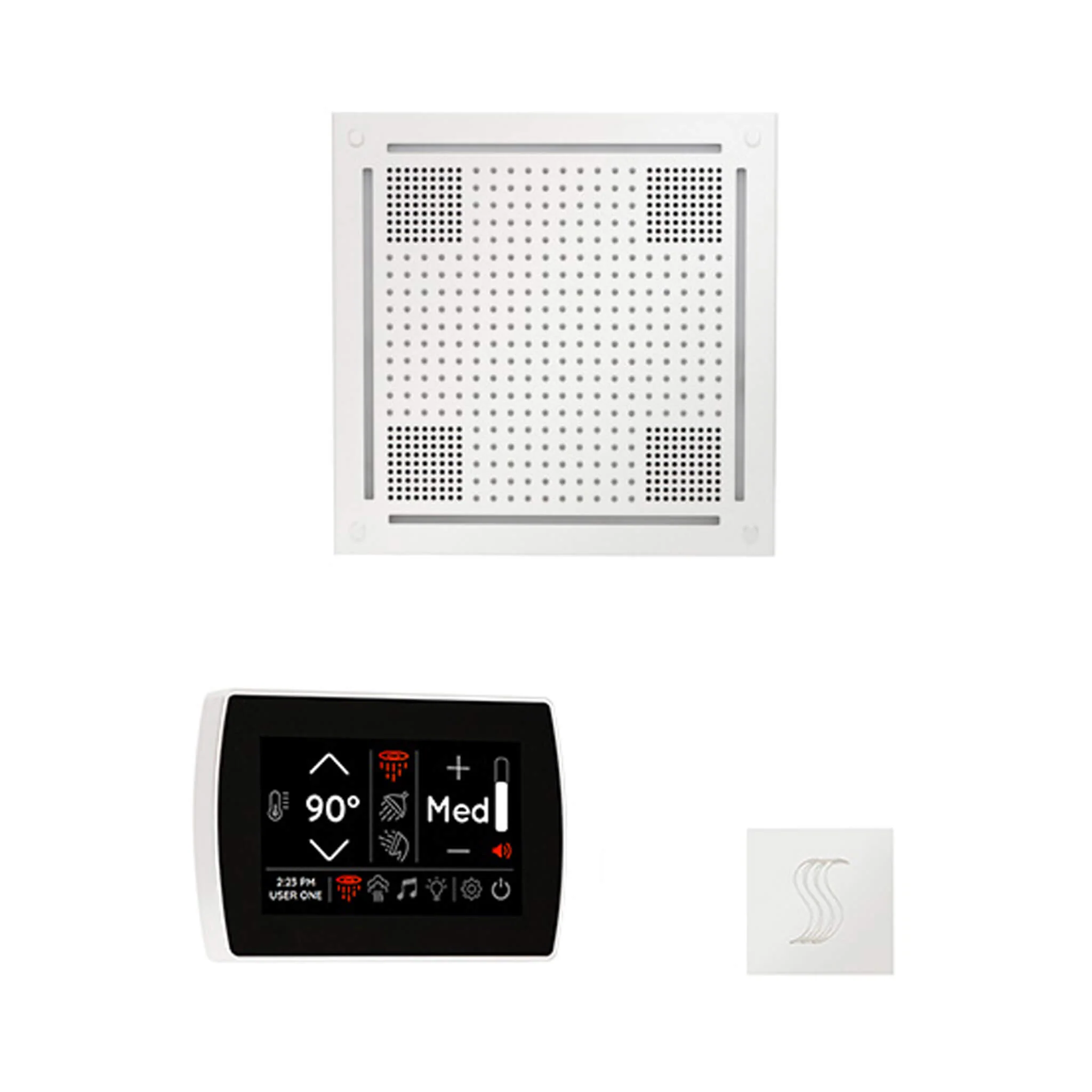 ThermaSol SignaTouch 5-Inch Display Steam Control Package With HydroVive Rainhead (SAK12821) - Image 45