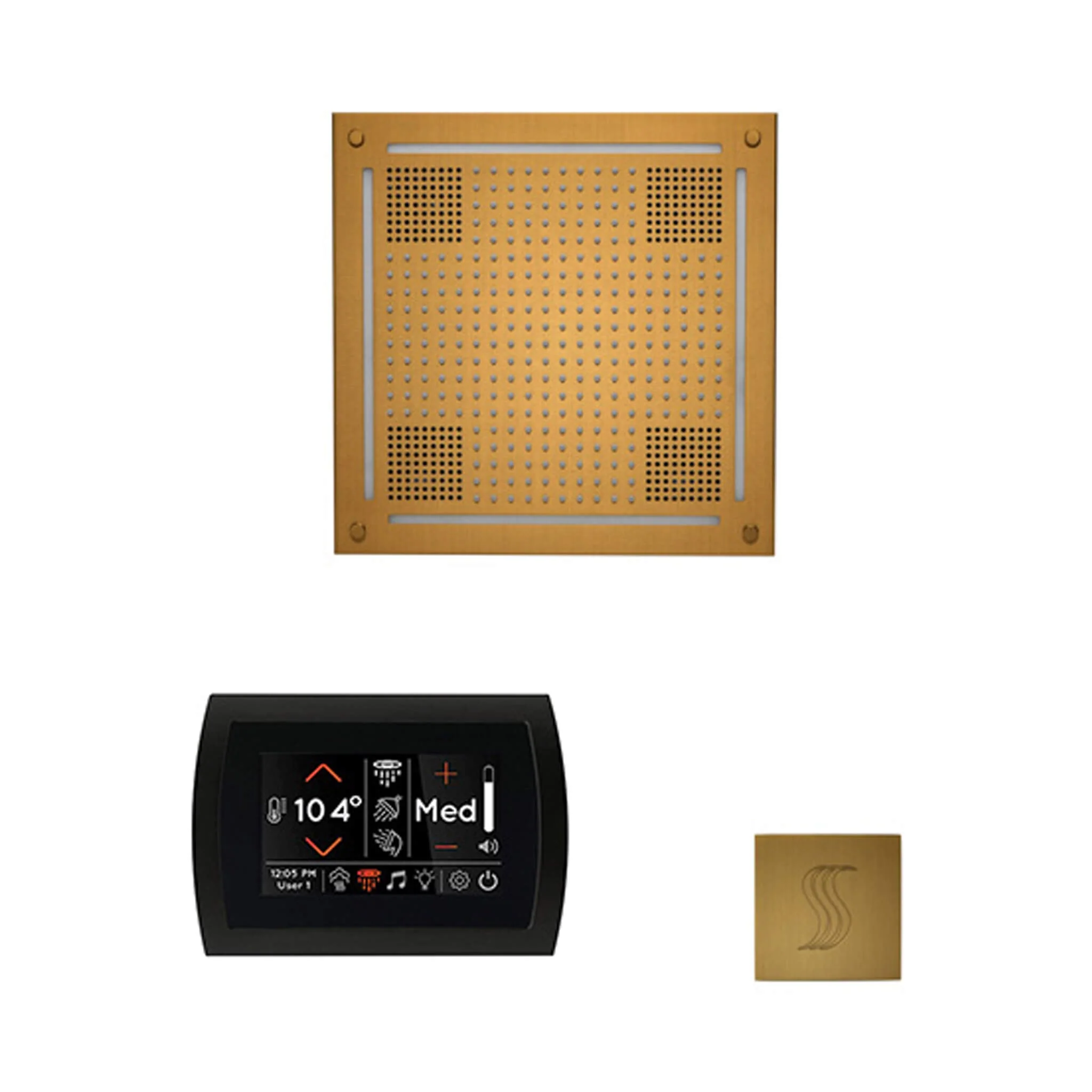 ThermaSol SignaTouch 5-Inch Display Steam Control Package With HydroVive Rainhead (SAK12821) - Image 46