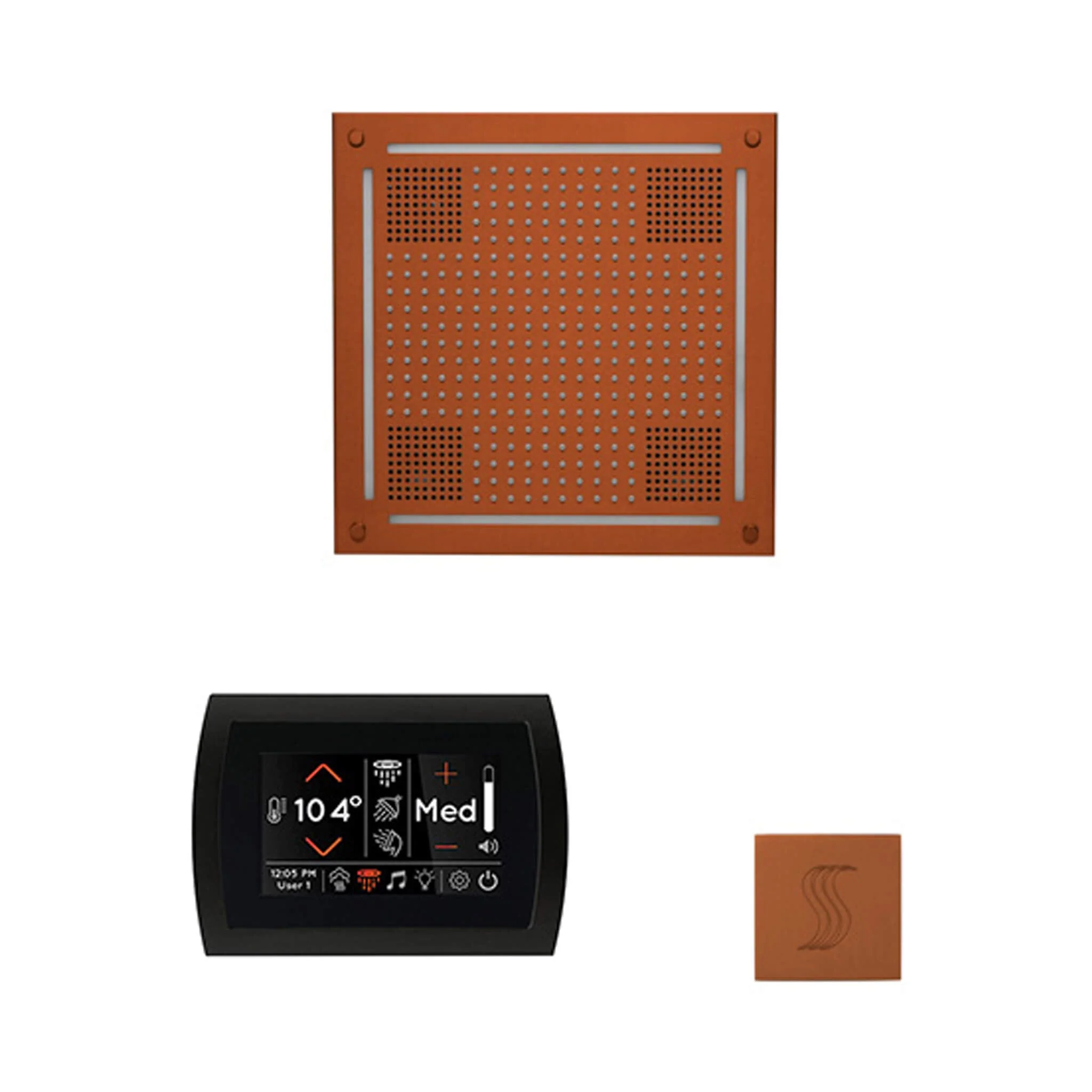 ThermaSol SignaTouch 5-Inch Display Steam Control Package With HydroVive Rainhead (SAK12821) - Image 47