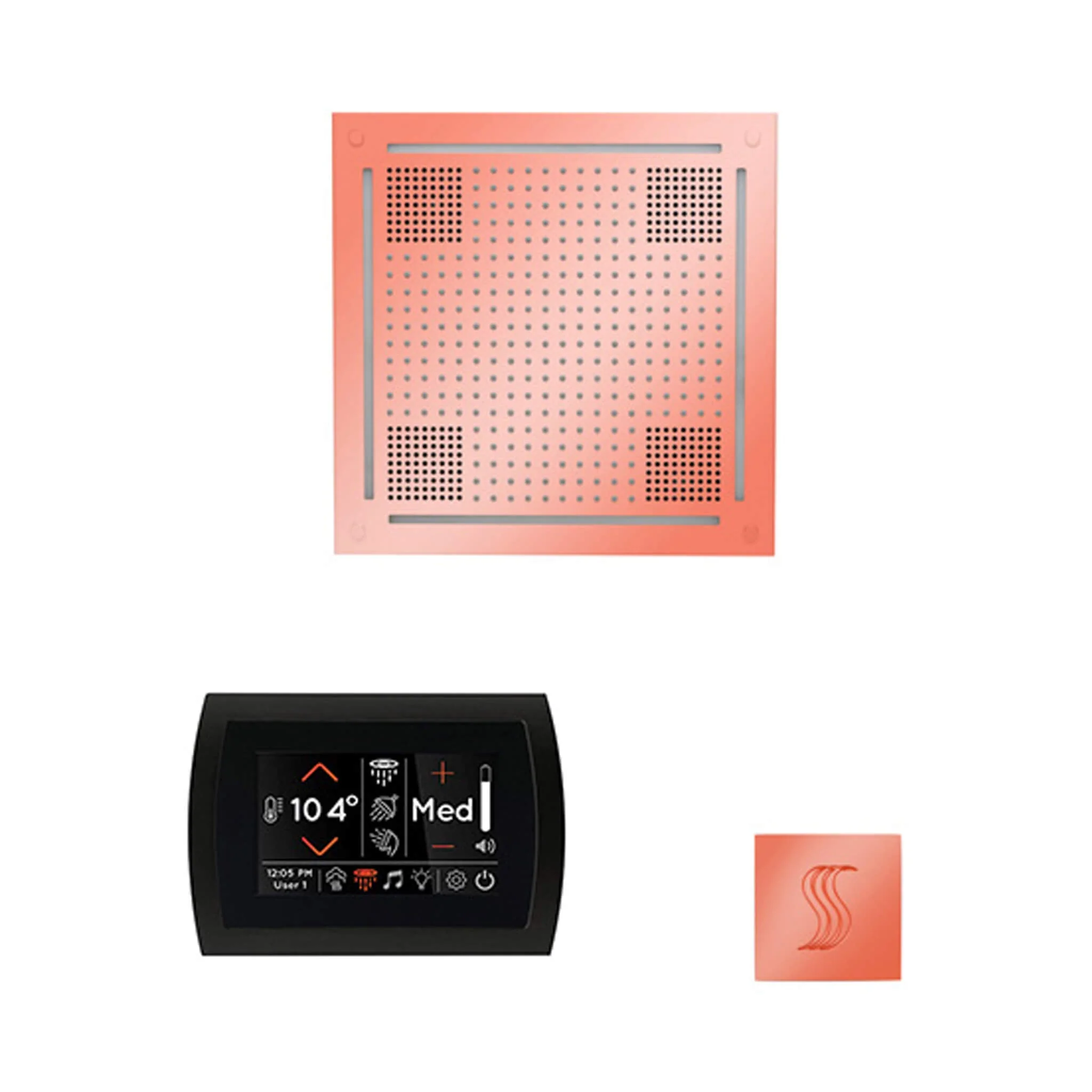 ThermaSol SignaTouch 5-Inch Display Steam Control Package With HydroVive Rainhead (SAK12821) - Image 50