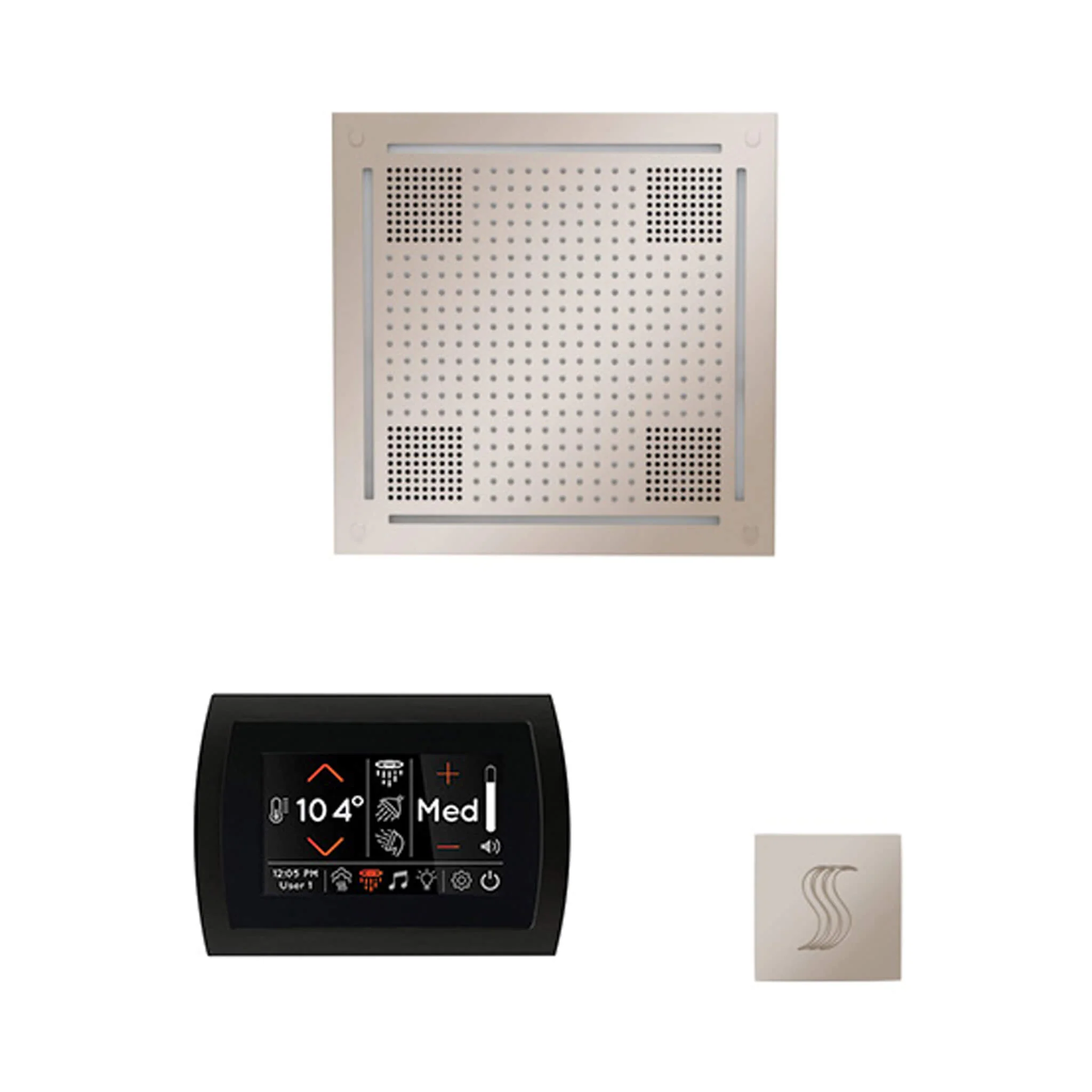 ThermaSol SignaTouch 5-Inch Display Steam Control Package With HydroVive Rainhead (SAK12821) - Image 56