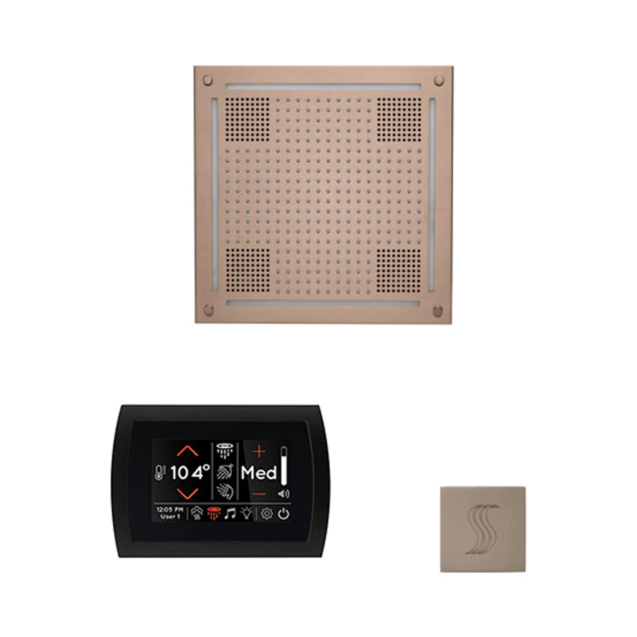 ThermaSol SignaTouch 5-Inch Display Steam Control Package With HydroVive Rainhead (SAK12821) - Image 59