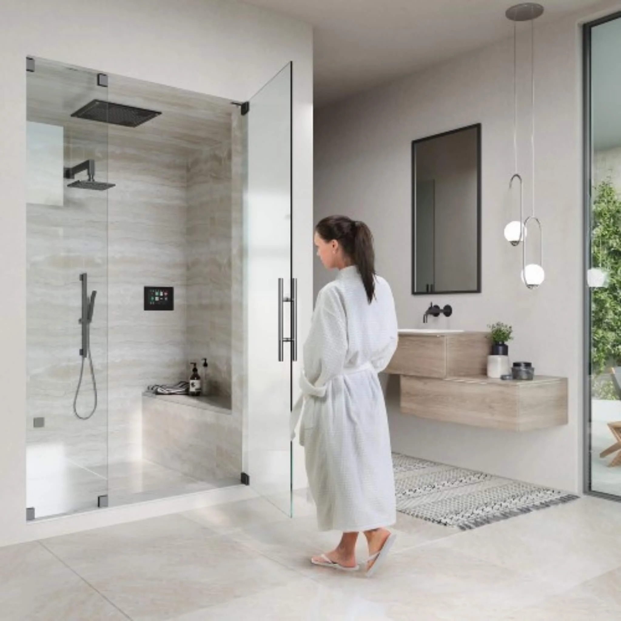 ThermaSol ThermaTouch 7-Inch Steam Shower Control Package With SteamVection [TWPH7S] (SAK94172) - Image 3