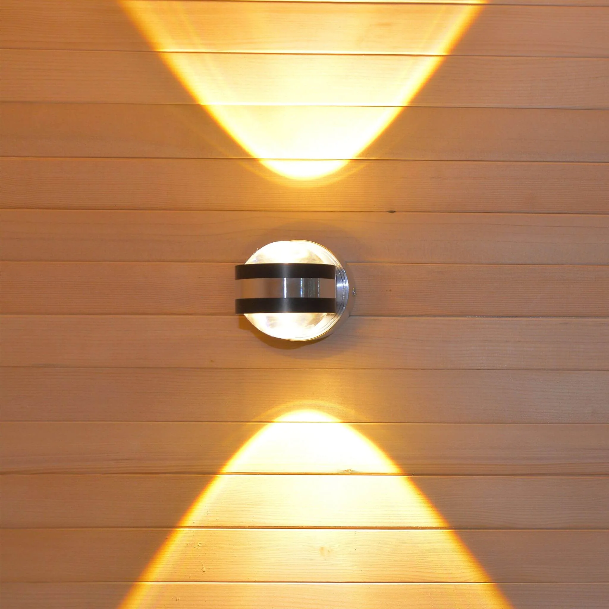 Thermora Alpine Premium 2-Person 3KW Hemlock Wood Sauna With LED Wall Light (SAK28471) - Image 10