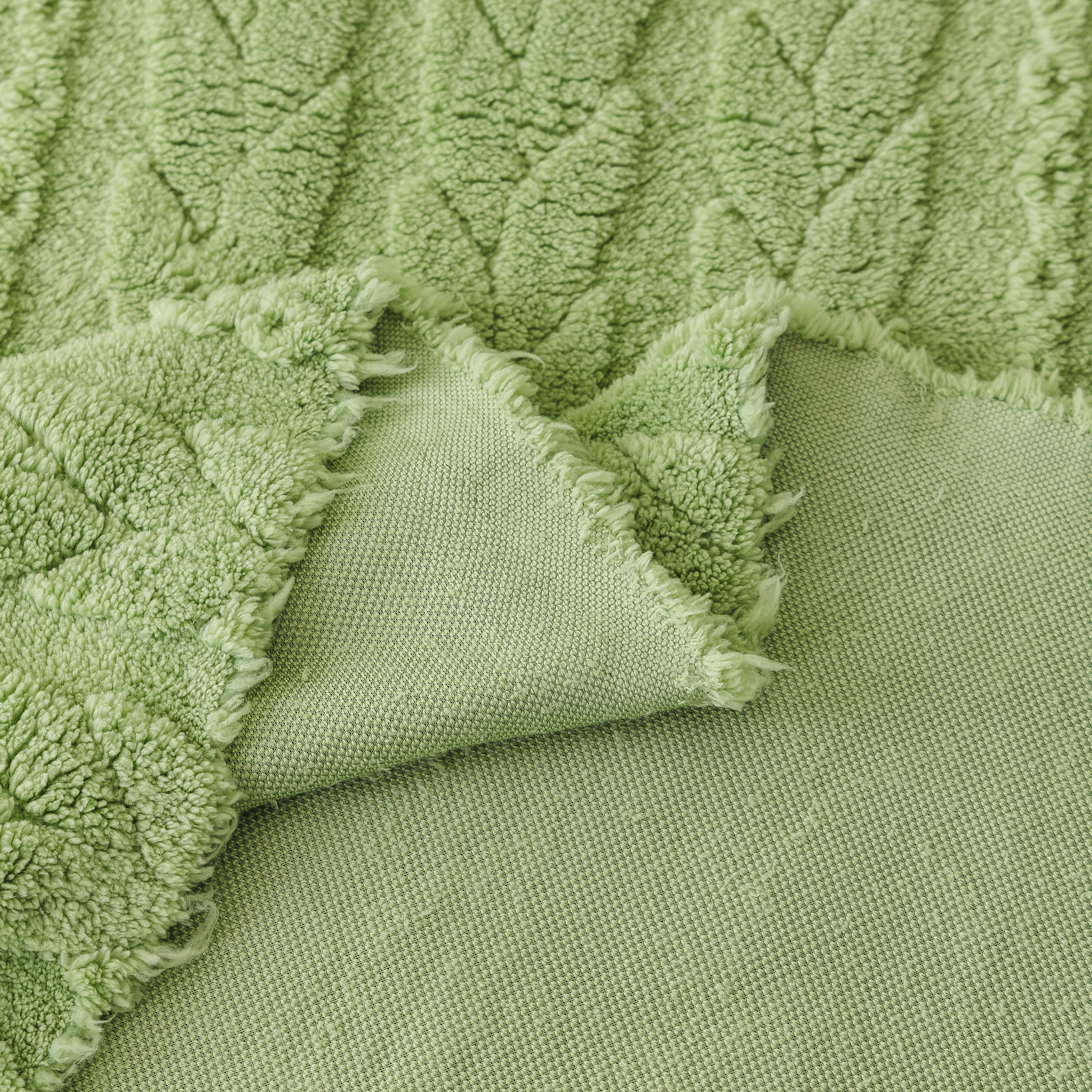 Thick Cozy 3D Cable Sofa Throw Cover, Plush Jacquard Warm Fleece Throw Blanket - Image 36