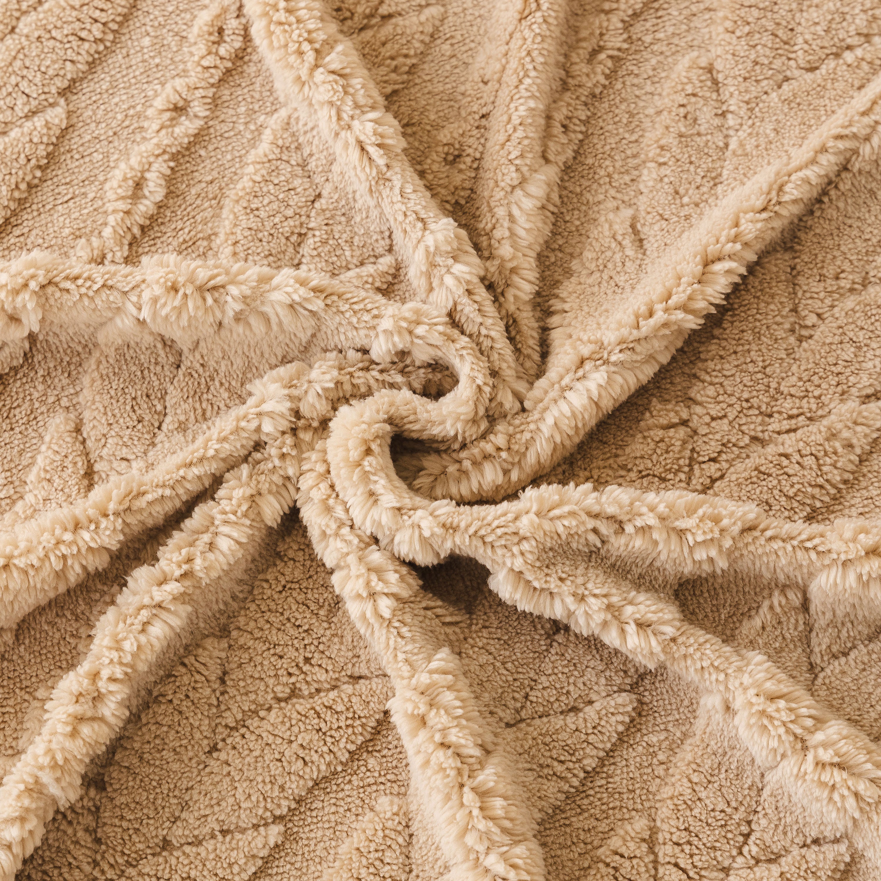 Thick Cozy 3D Cable Sofa Throw Cover, Plush Jacquard Warm Fleece Throw Blanket - Image 96