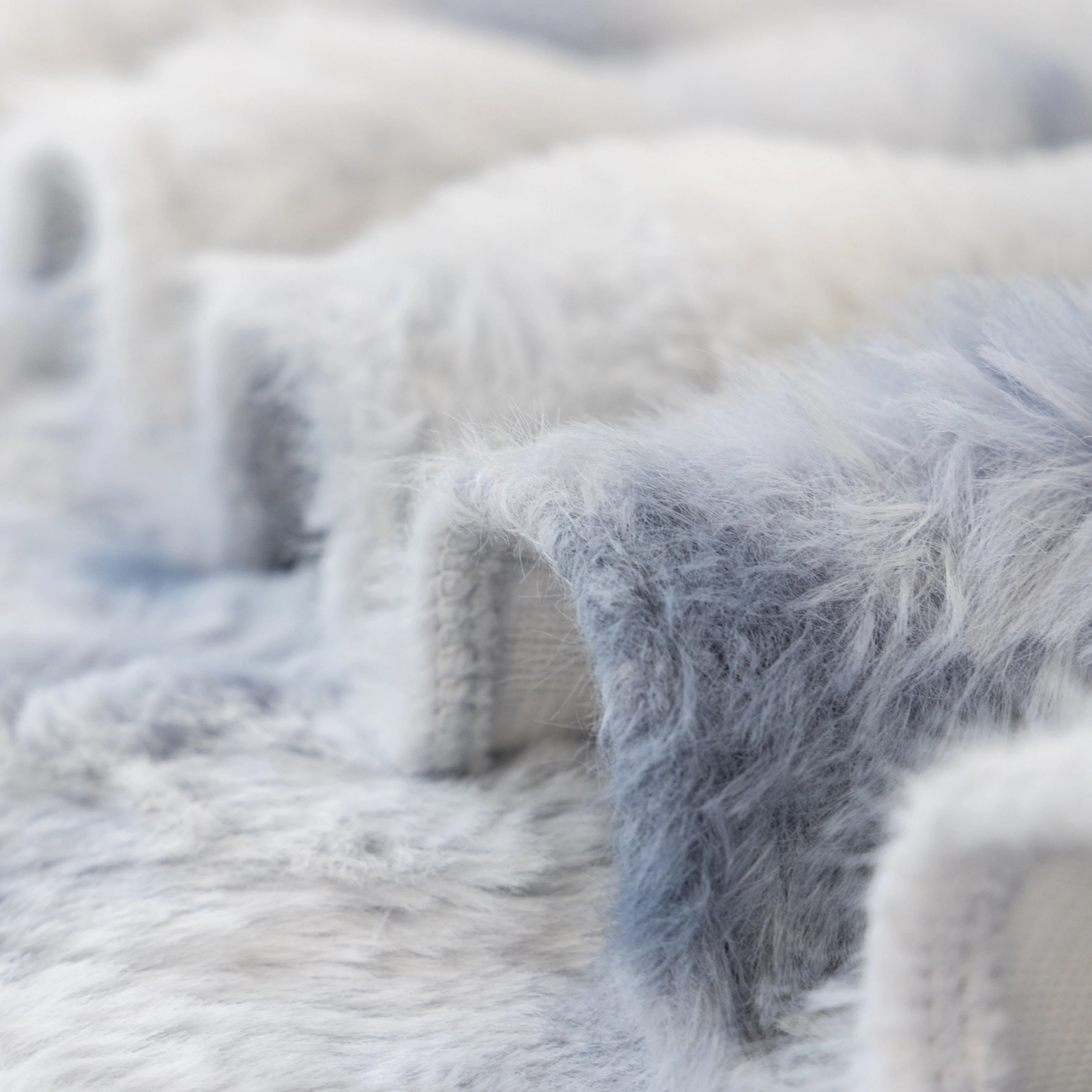 Thick Faux Fur Couch Cover Fluffy Fuzzy Warm Washable Furniture Protector for Kids Pets - Image 9