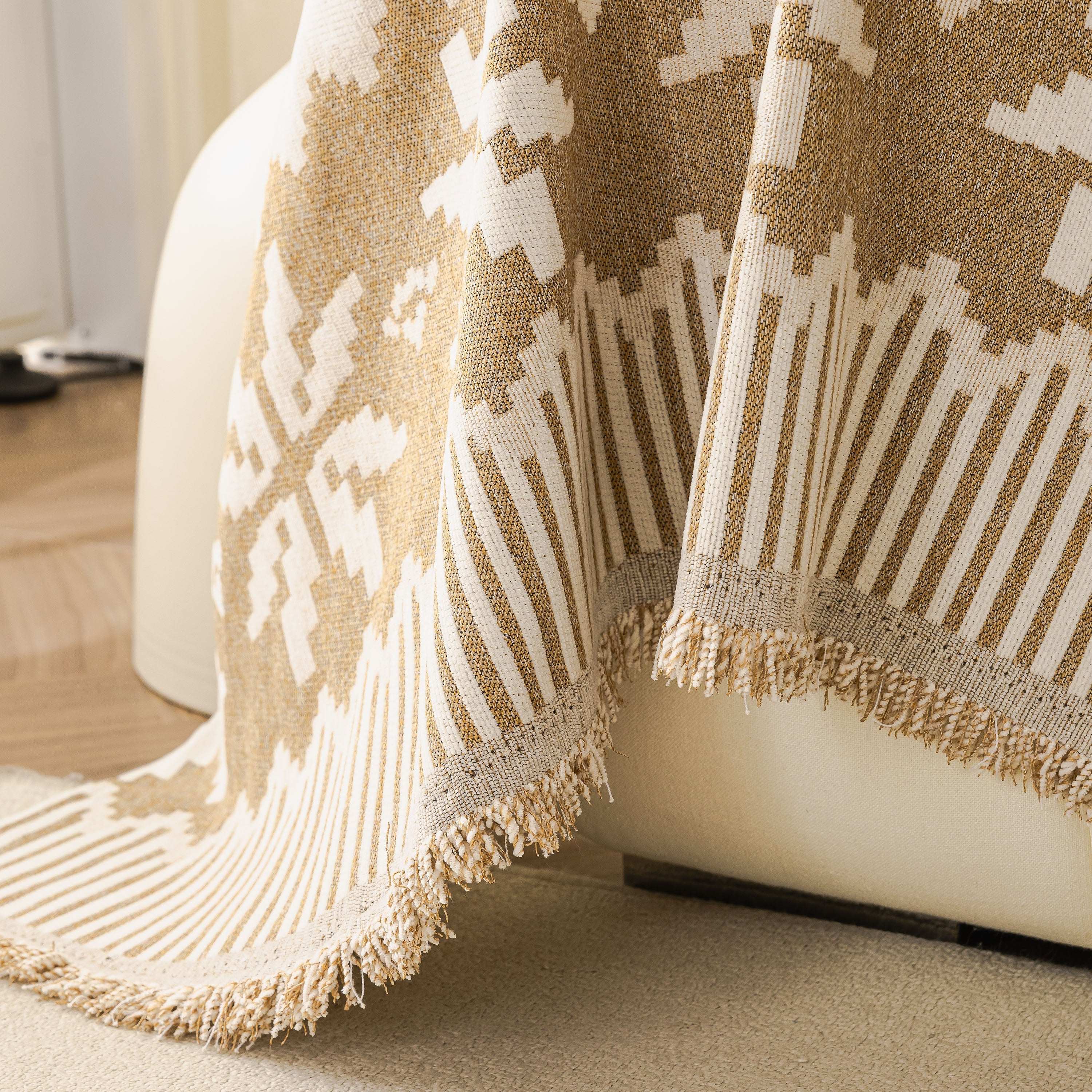 Thick Jacquard Couch Cover for Sectional Sofas, Cozy Washable Sofa Cover Throw Blanket - Image 112