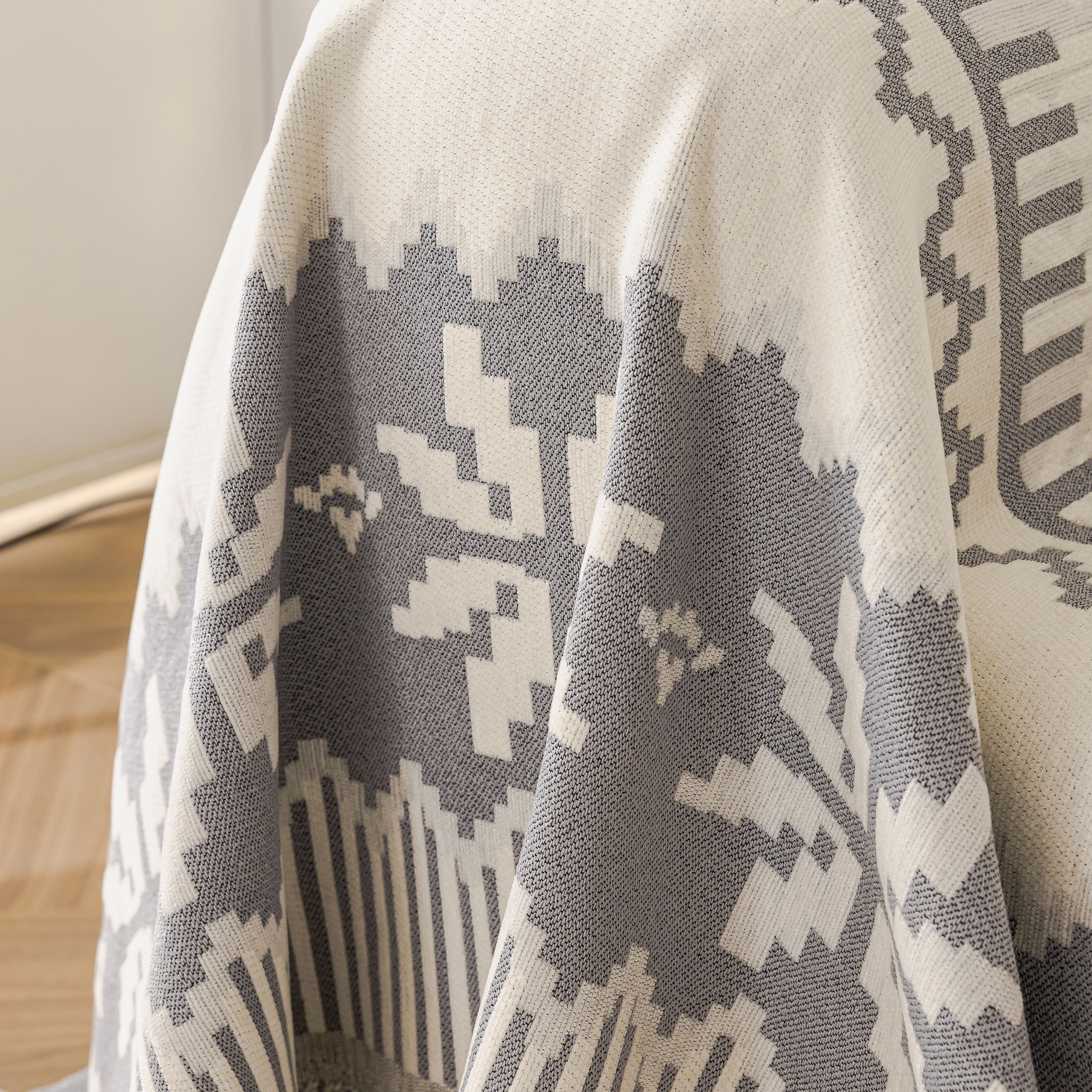 Thick Jacquard Couch Cover for Sectional Sofas, Cozy Washable Sofa Cover Throw Blanket - Image 77