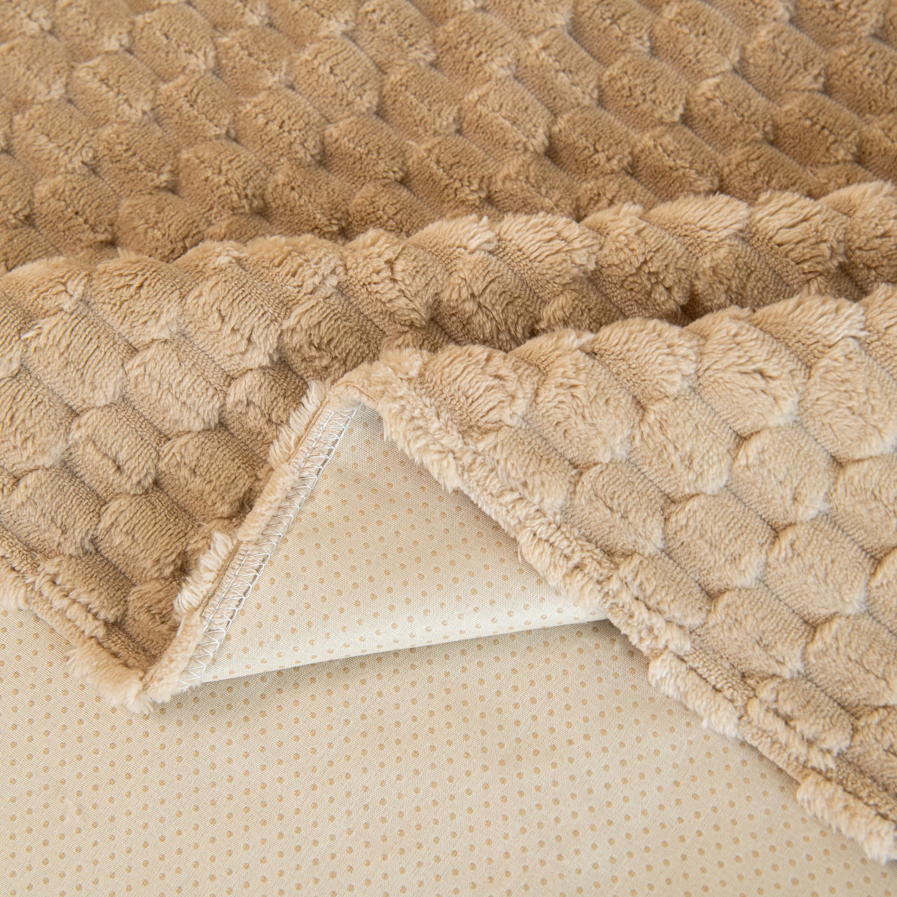Thick Plush Non-Slip Sofa Throw Cover, Warm Soft Faux Fur Couch Protector for Winter - Image 54