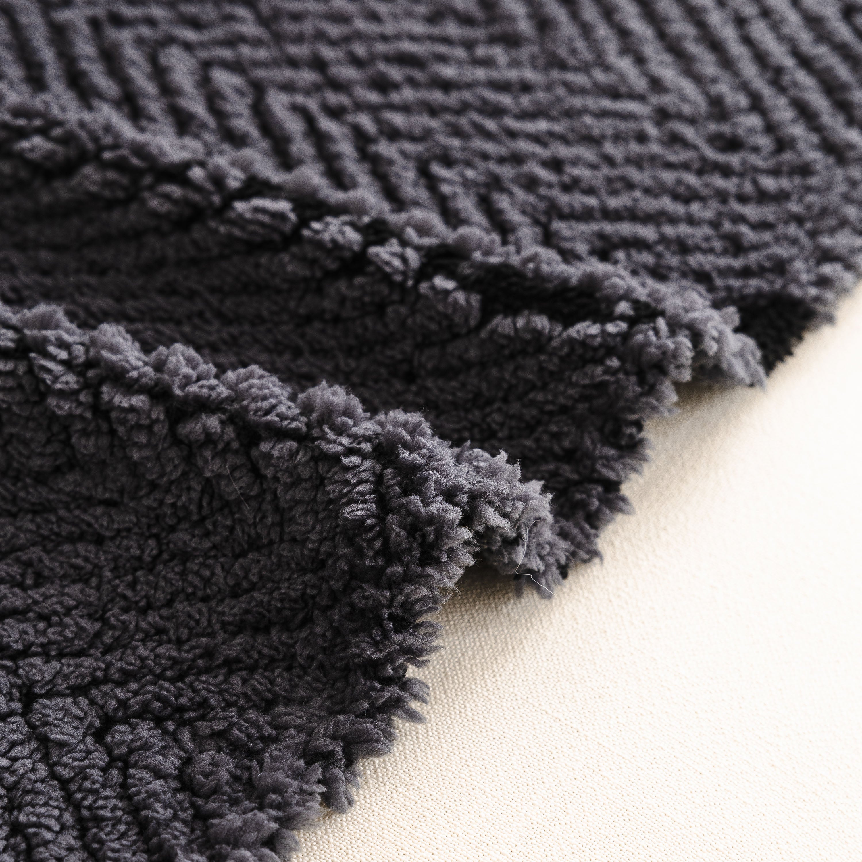 Thick Plush Sofa Cover Throw for Couch, 3D Textured Herringbone Washable Slipcover - Image 10