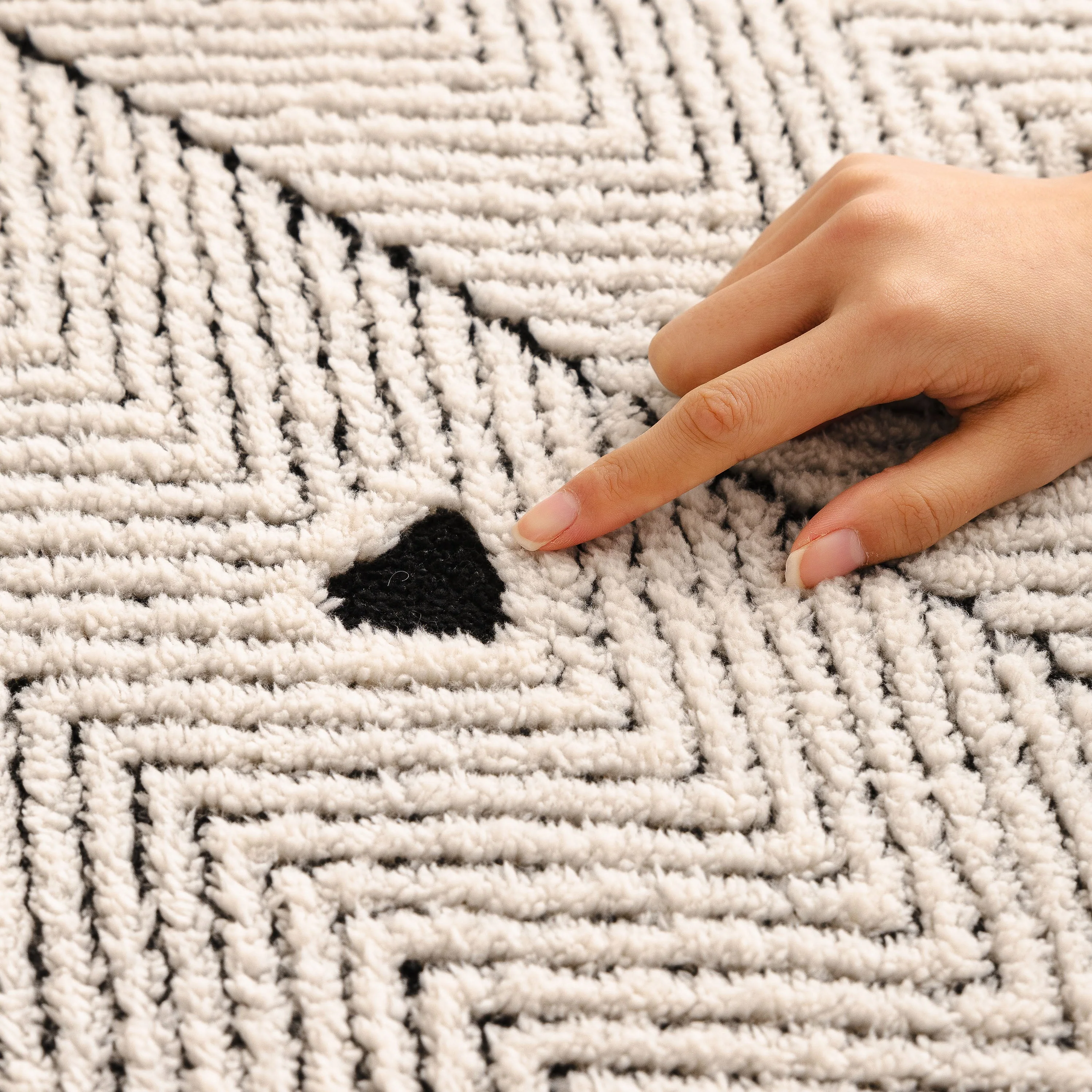 Thick Plush Sofa Cover Throw for Couch, 3D Textured Herringbone Washable Slipcover - Image 45