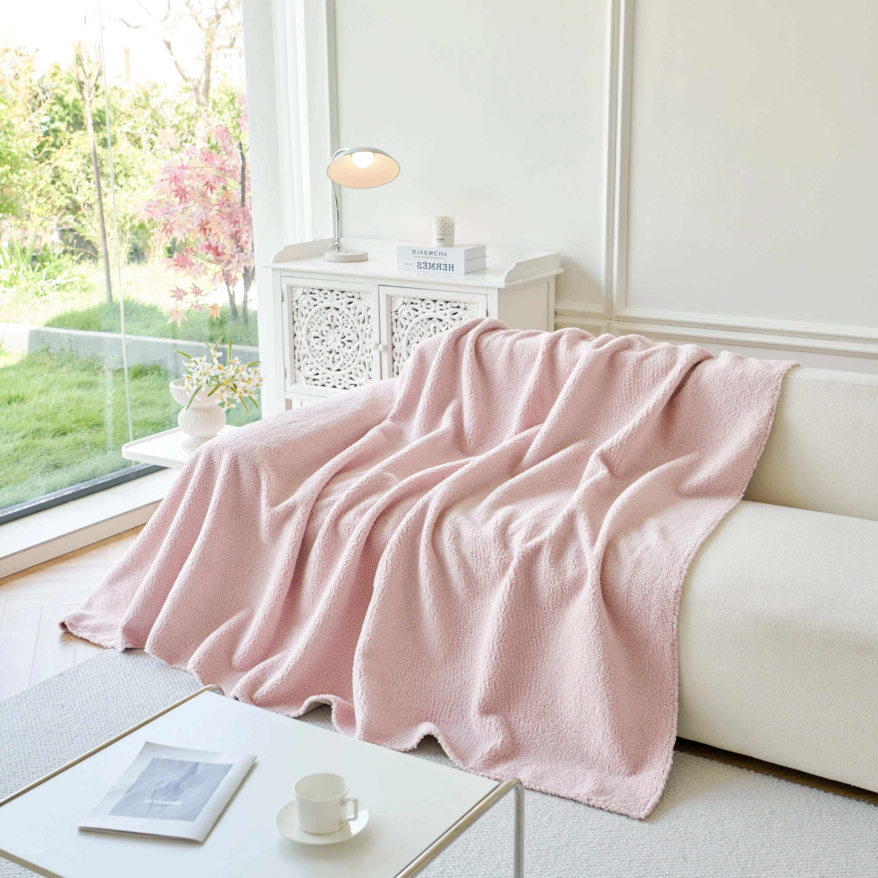 Thick Sherpa Fleece Sofa Protector Cover Stylish Durable Slipcovers for Couches and Chairs - Image 16
