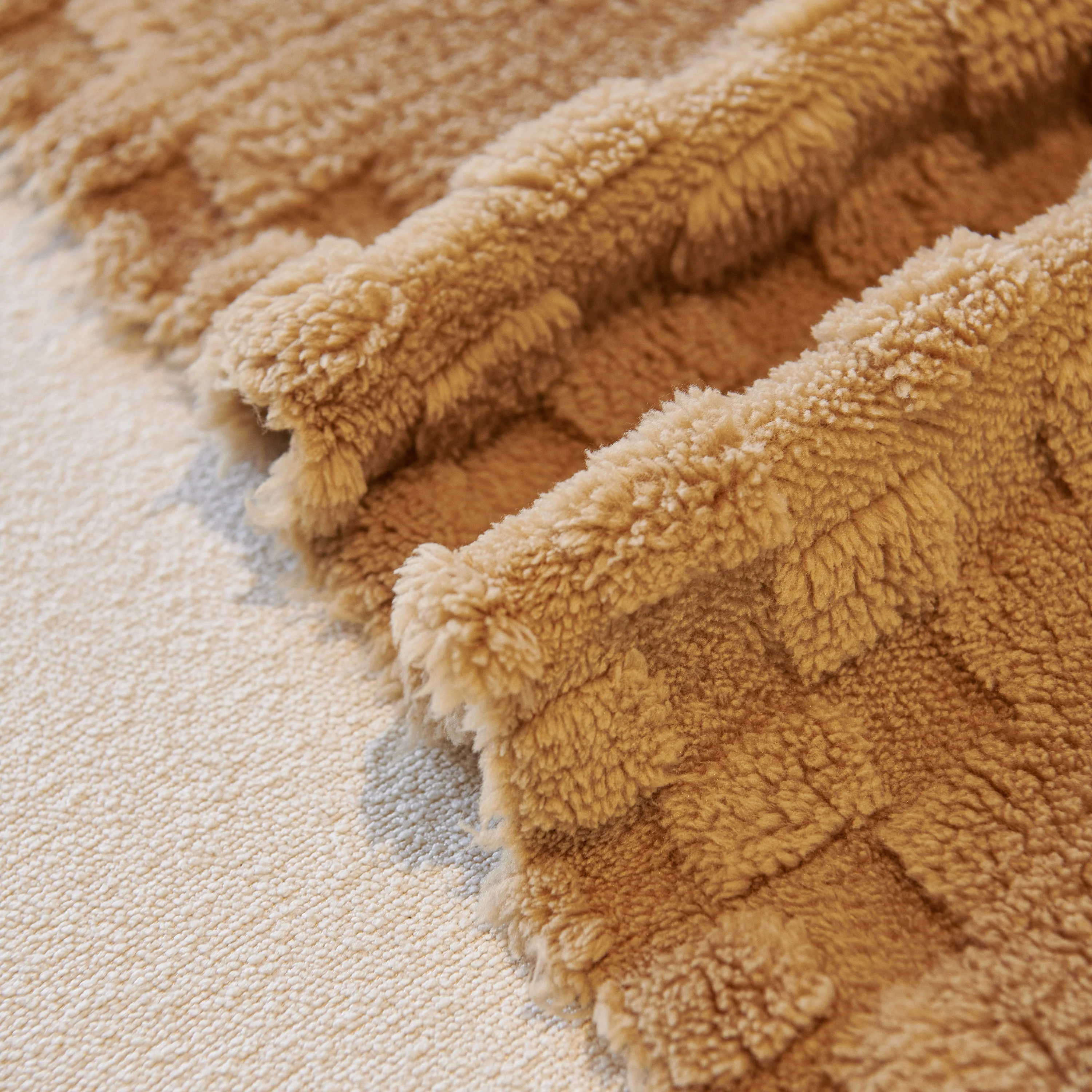 Thickened 3D Plush Premium Living Spaces Couch Covers Soft and Warm Couch Protector Blanket - Image 49