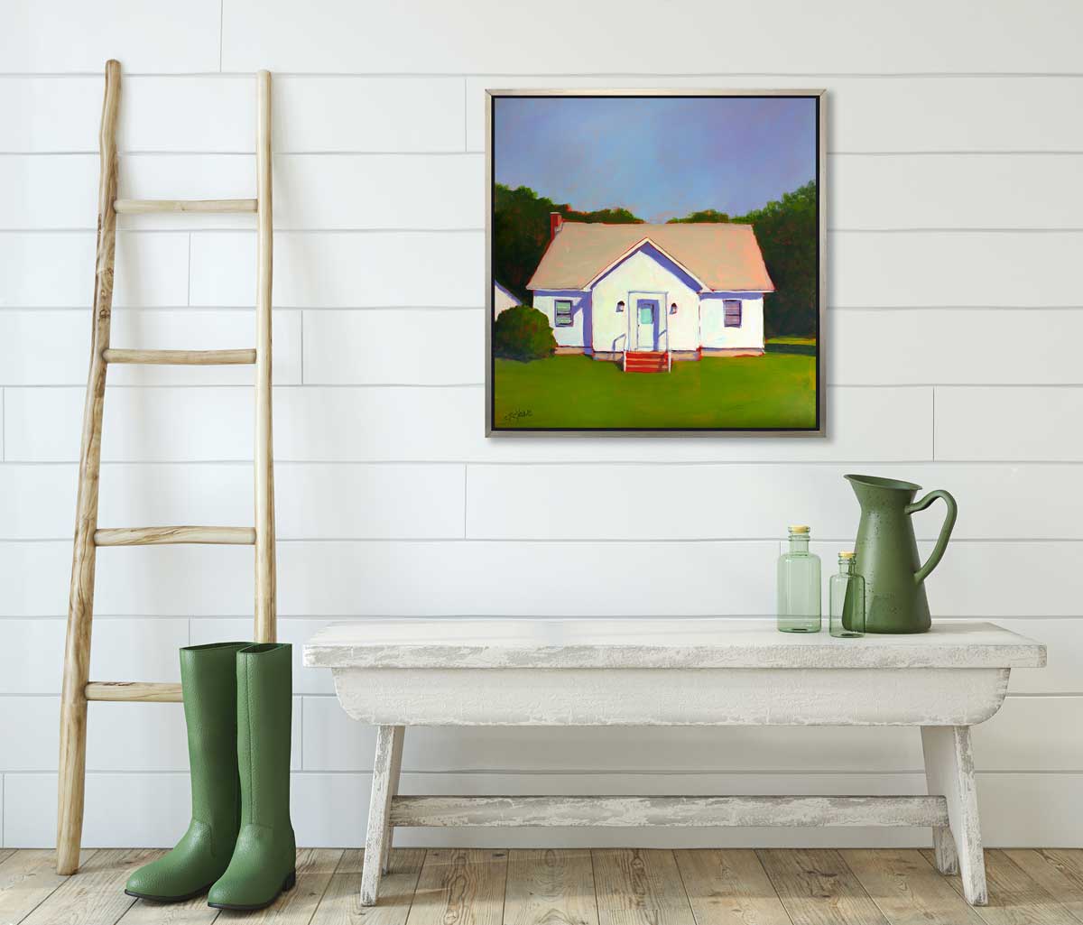 Thursday's Smile - Open Edition Canvas Print - Image 2