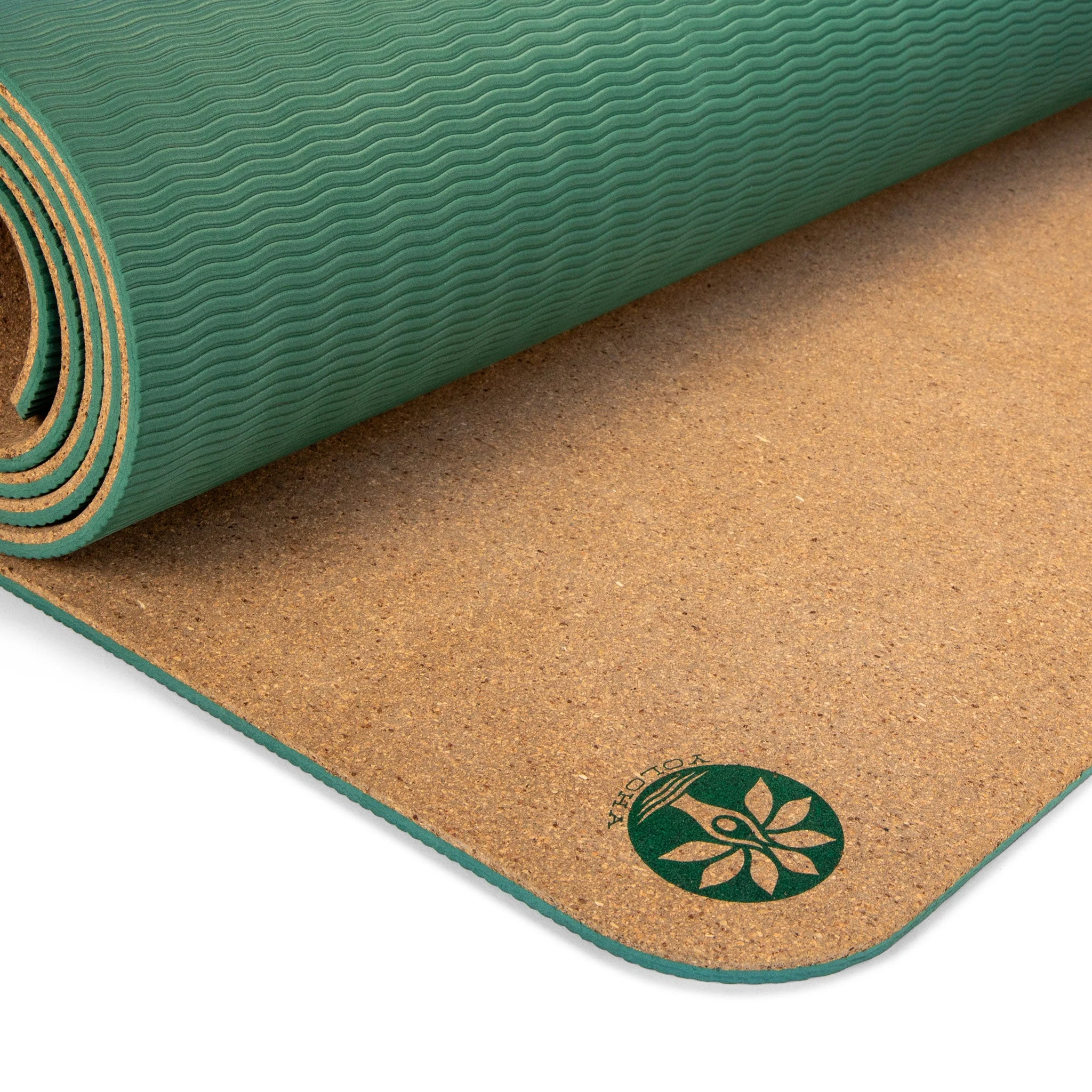 Tiger Lotus Unity Pro Cork Yoga Mat - Image 2