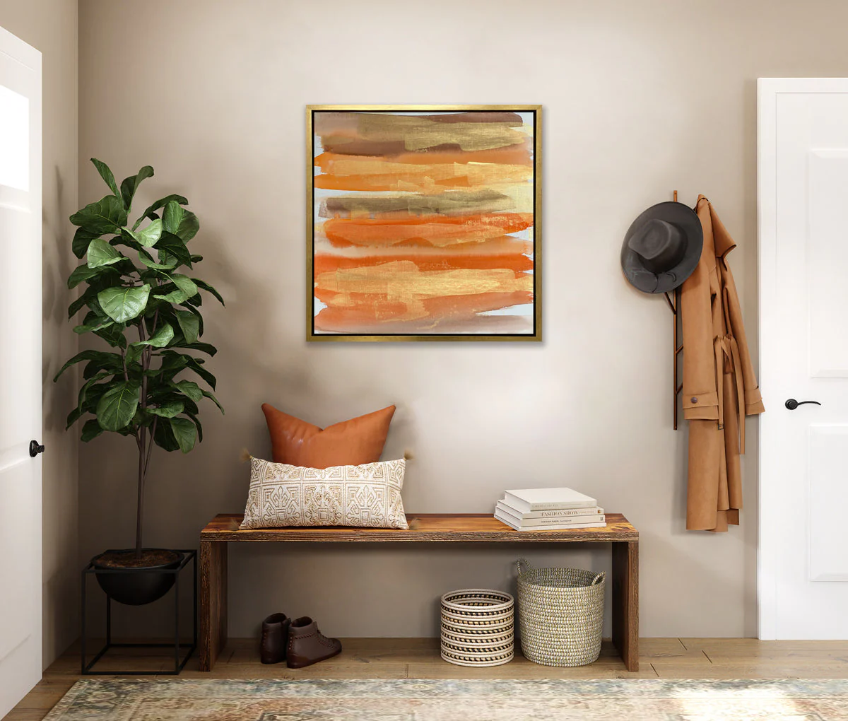 Tiger Stripes - Open Edition Canvas Print - Image 2