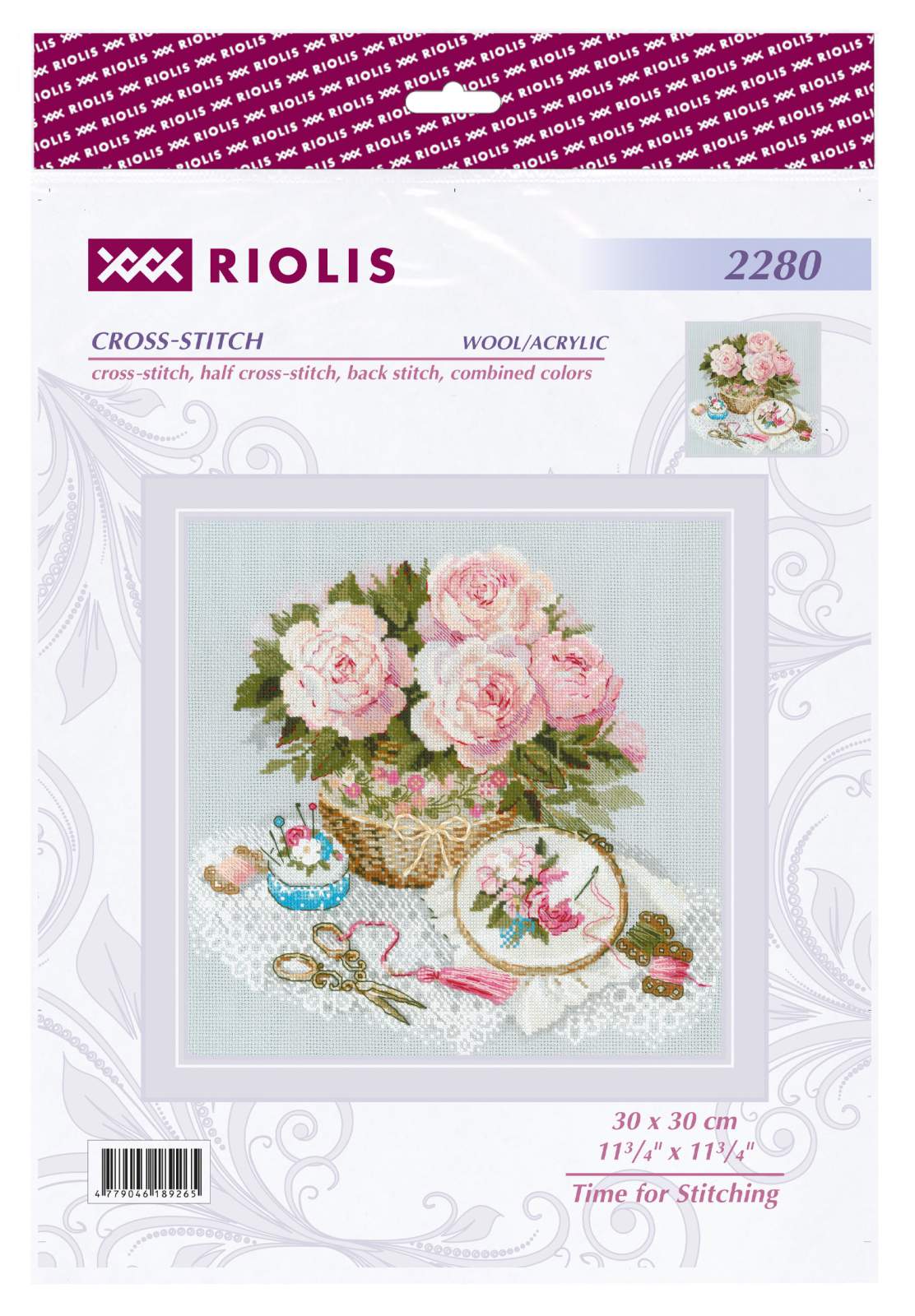 Time for Stitching R2280 Counted Cross Stitch Kit - Image 2