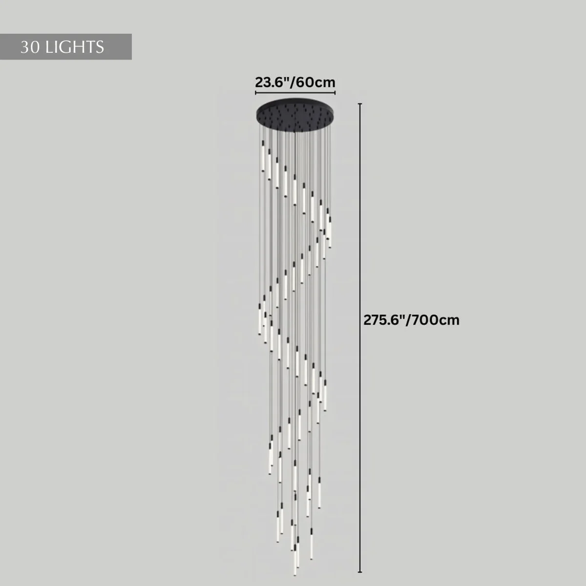 Tinara Staircase Chandelier - Image 13