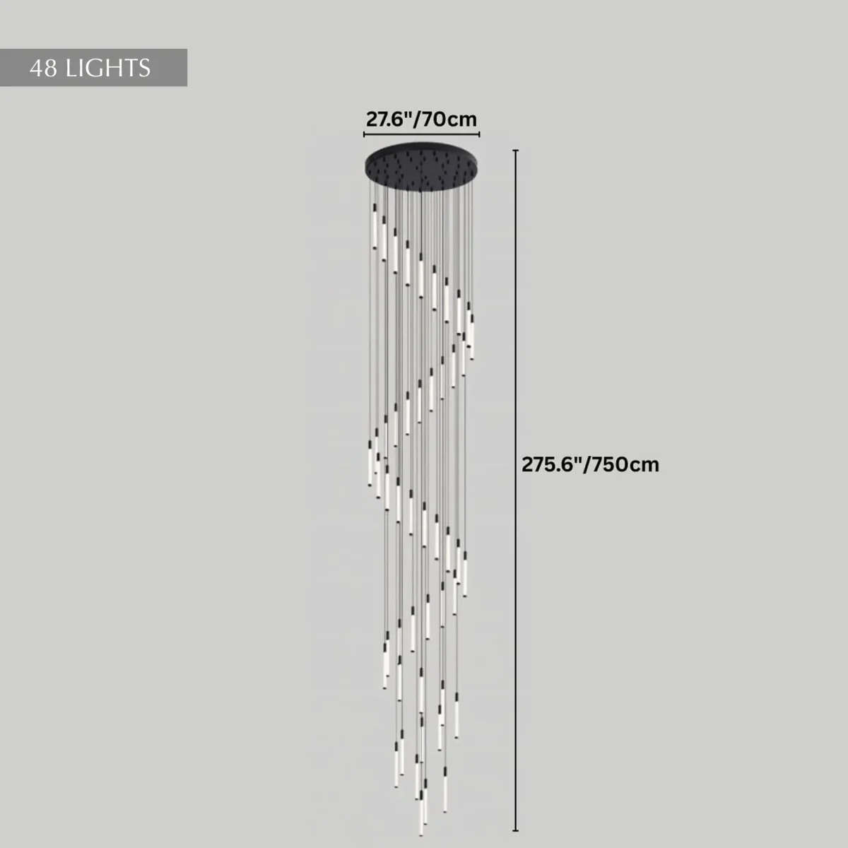 Tinara Staircase Chandelier - Image 15