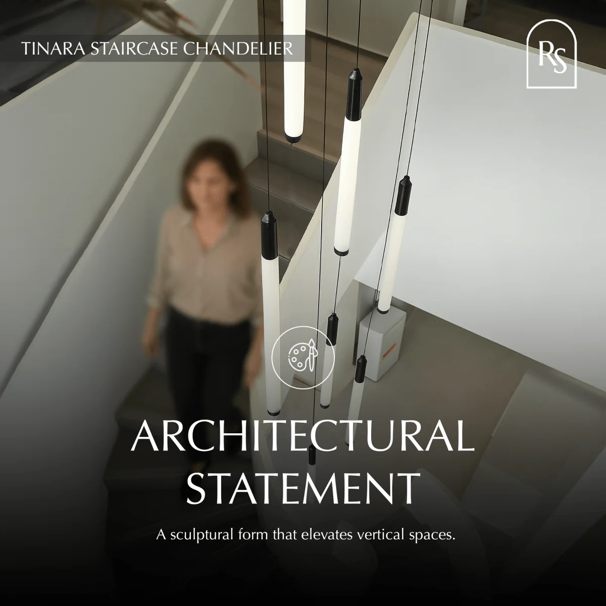 Tinara Staircase Chandelier - Image 4