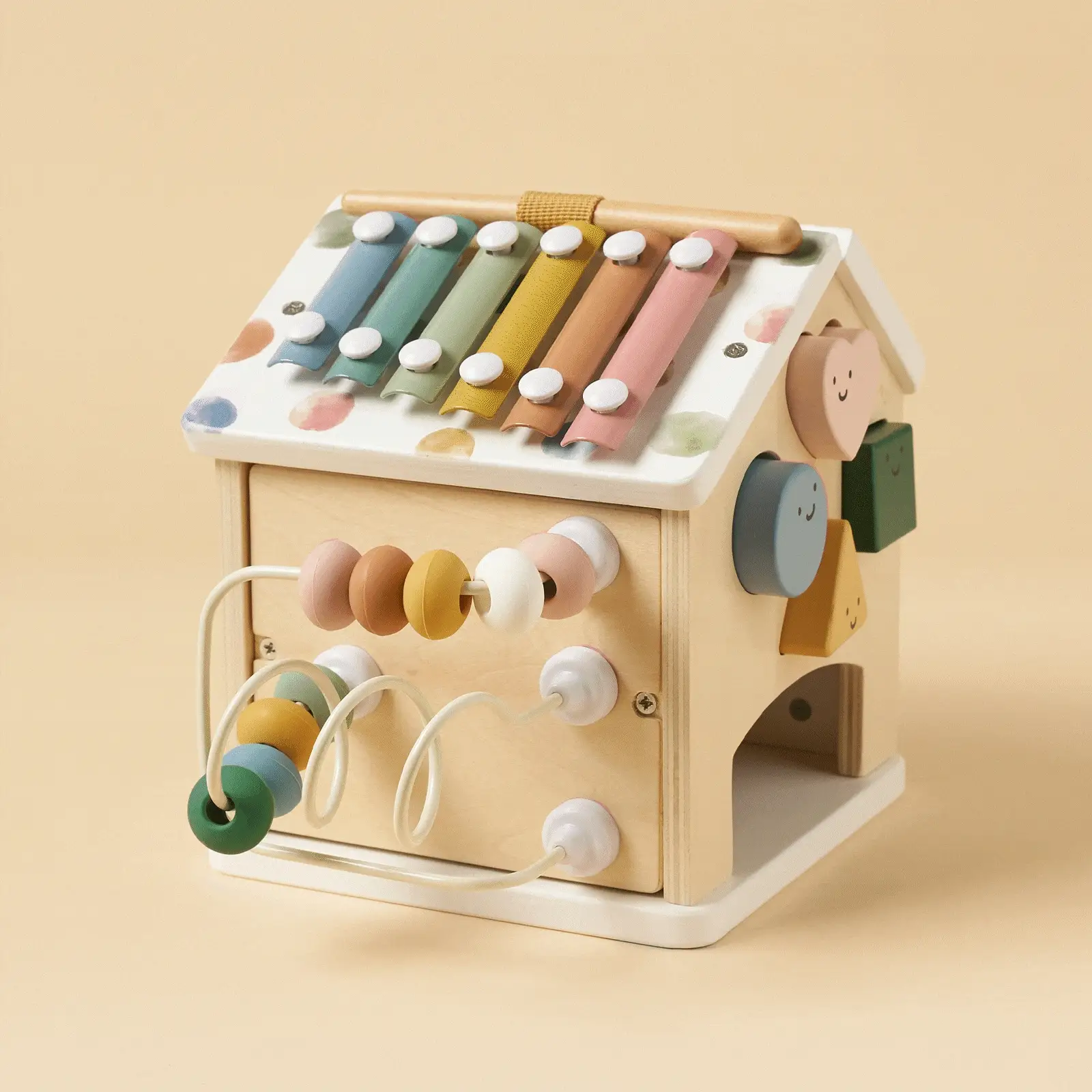 Tiny Land® Cottage Activity Cube - Morandi - Image 10