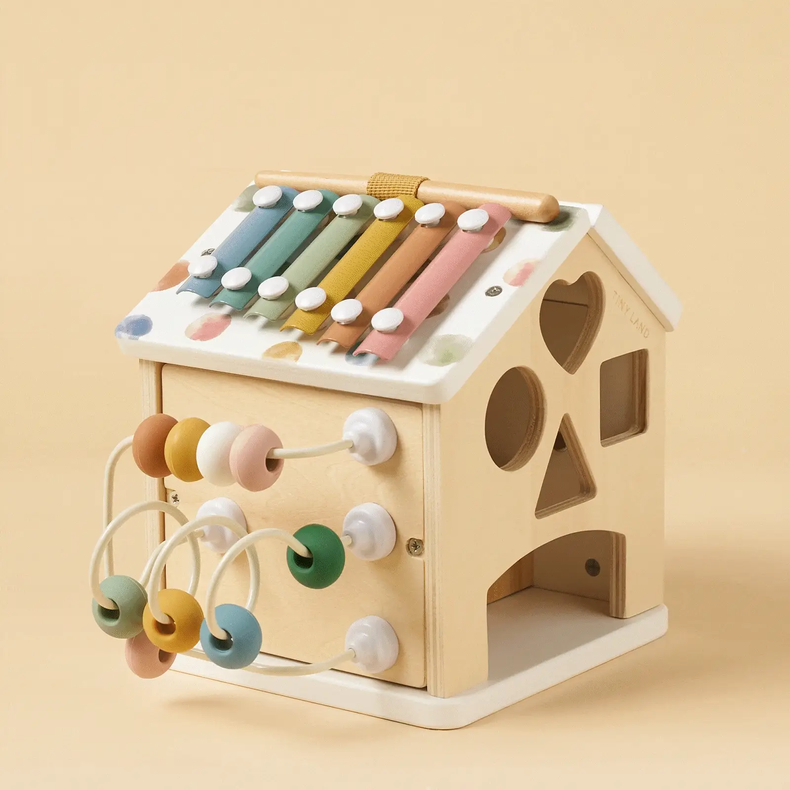 Tiny Land® Cottage Activity Cube - Morandi - Image 11